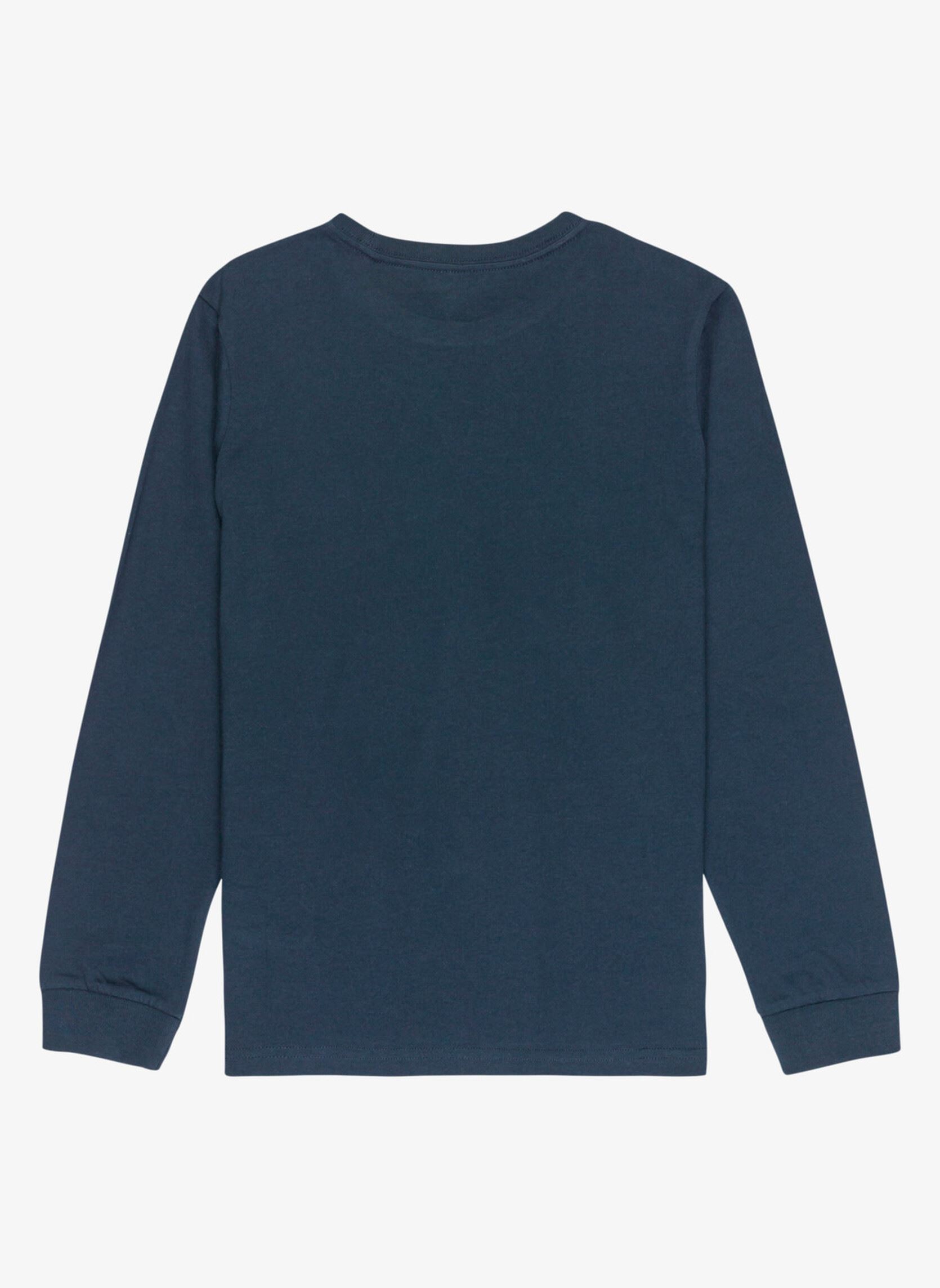 Tee-shirts manches longues Ev Type Line Ls Youth garçon bleu Quiksilver Tee-shirts manches longues Ev Type Line Ls Youth garçon bleu DARK NAVY