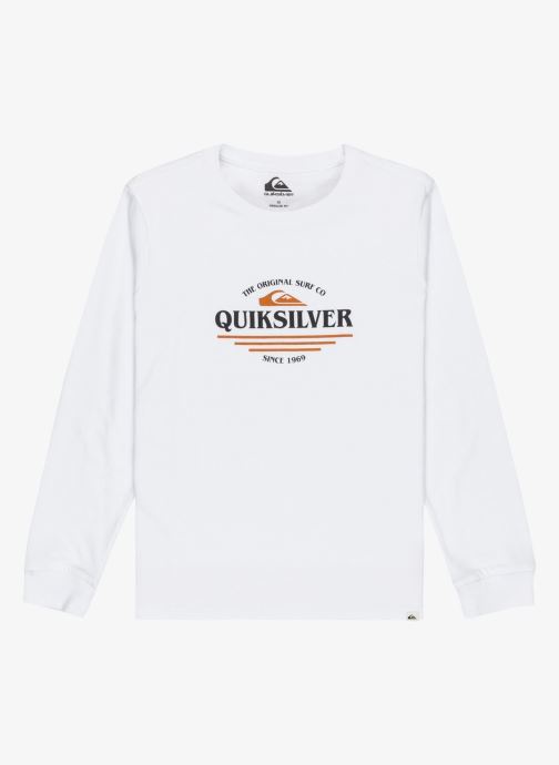 Quiksilver Langarm-T-Shirts Ev Type Line Ls Youth jungen weiß
