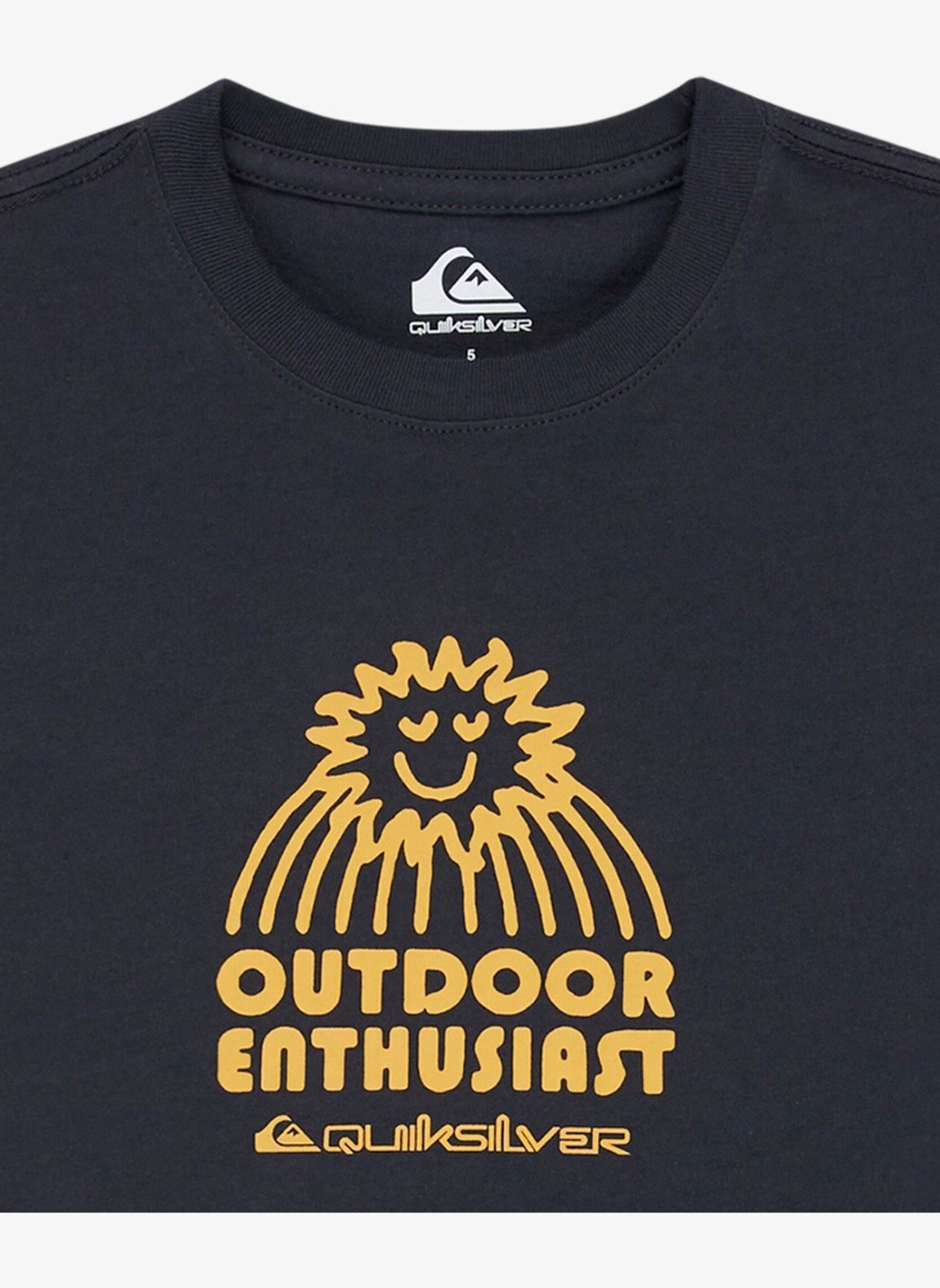 Tee-shirts manches courtes Ev Spot On Ss Boy garçon noir Quiksilver Tee-shirts manches courtes Ev Spot On Ss Boy garçon noir India Ink
