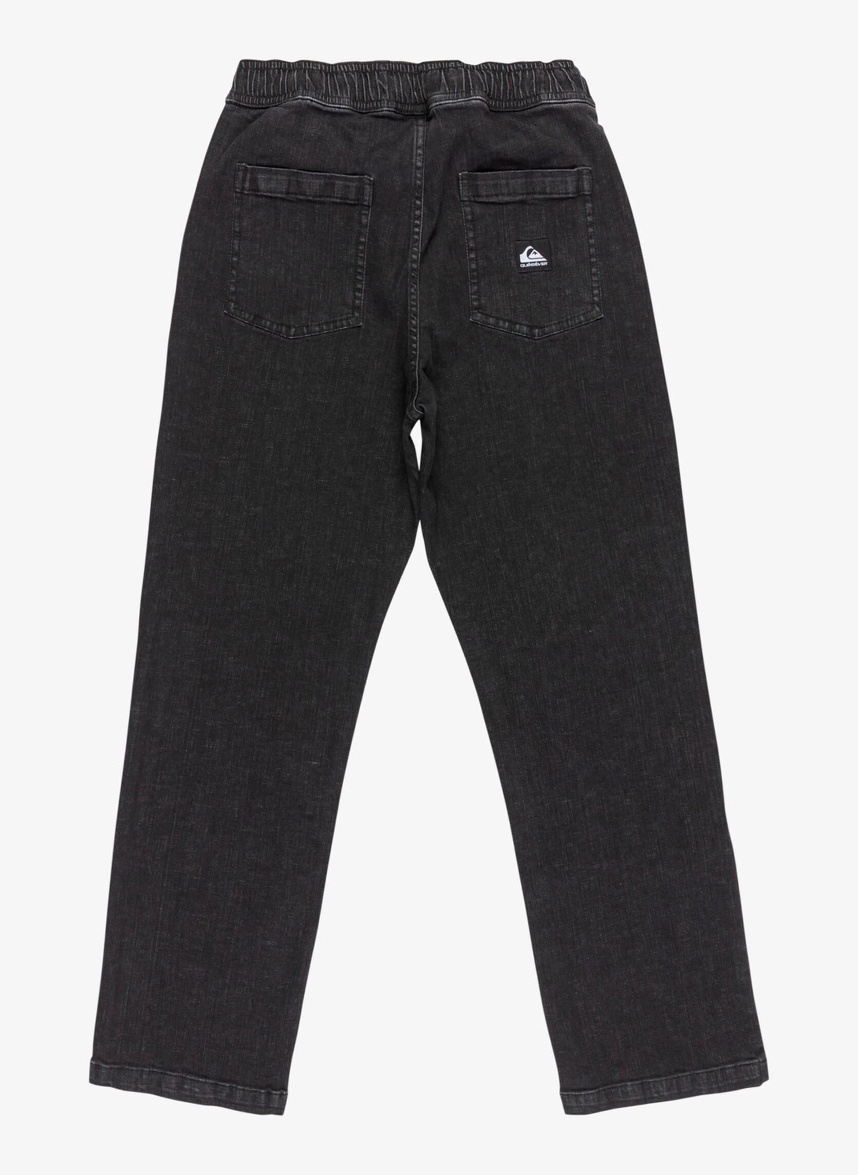 Jeans rectos Taxer Denim Pant Youth EQBDP03185-KVJ0 niño negro Quiksilver Jeans rectos Taxer Denim Pant Youth EQBDP03185-KVJ0 niño negro Black
