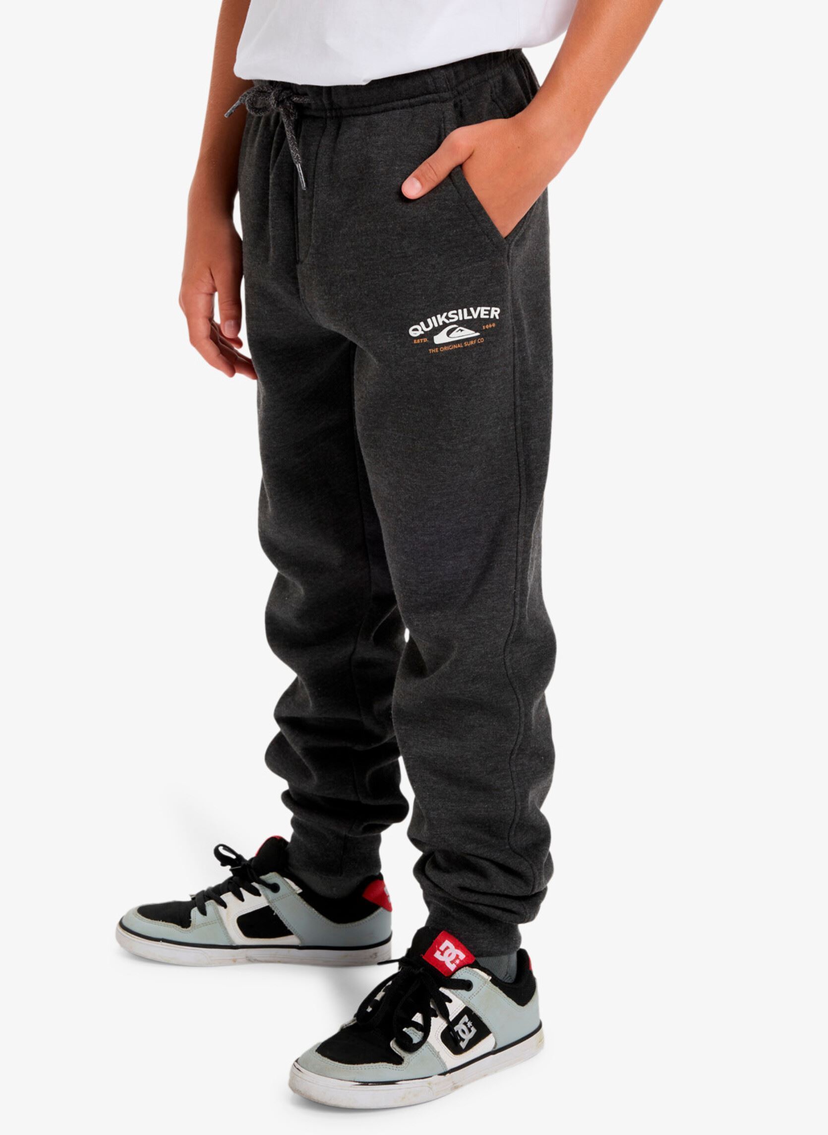 Jogginghosen Slim Jogger Youth jungen grau Quiksilver Jogginghosen Slim Jogger Youth jungen grau Dark grey heather