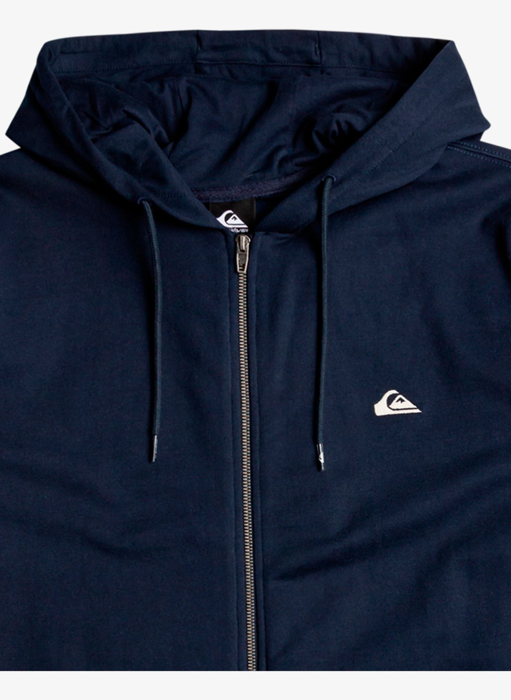 Sweats zippés Basic Hood Zip Youth garçon bleu Quiksilver Sweats zippés Basic Hood Zip Youth garçon bleu Navy Blazer