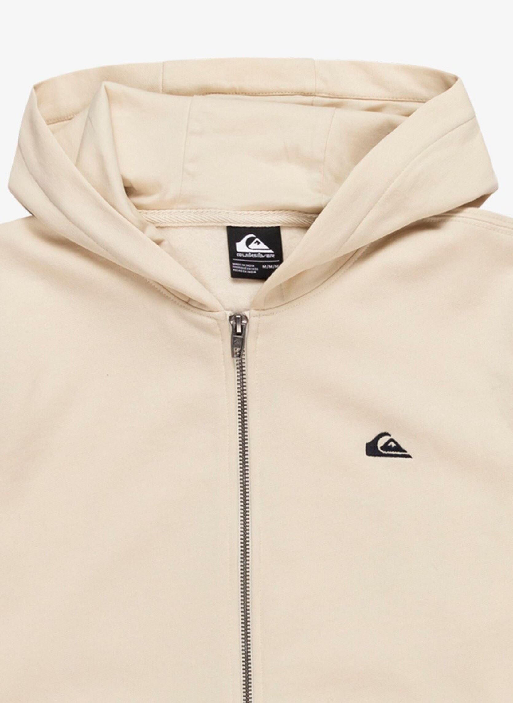 Sweatshirts mit Reißverschluss Basic Hood Zip Youth jungen beige Quiksilver Sweatshirts mit Reißverschluss Basic Hood Zip Youth jungen beige Birch