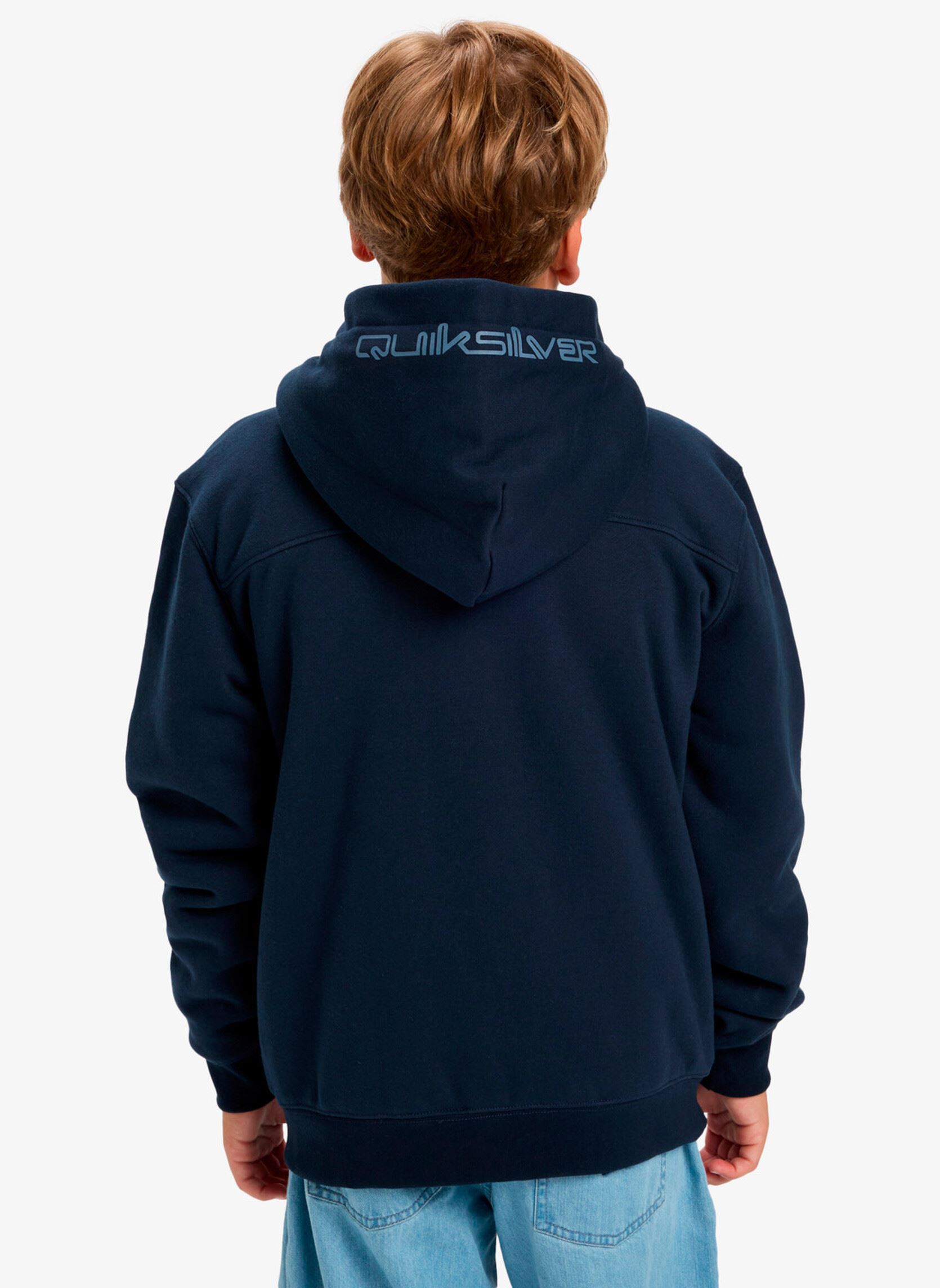 Sweats zippés Fleece Sherpa Youth garçon bleu Quiksilver Sweats zippés Fleece Sherpa Youth garçon bleu DARK NAVY