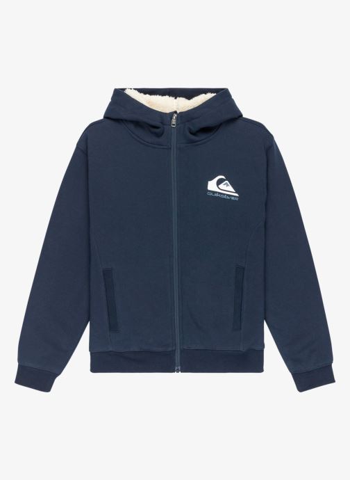 Quiksilver Sweaters met rits Fleece Sherpa Youth jongens blauw