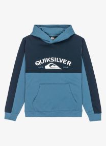 Sweats zippés Knowledge Area Hood Youth EQBFT03948-BND garçon bleu