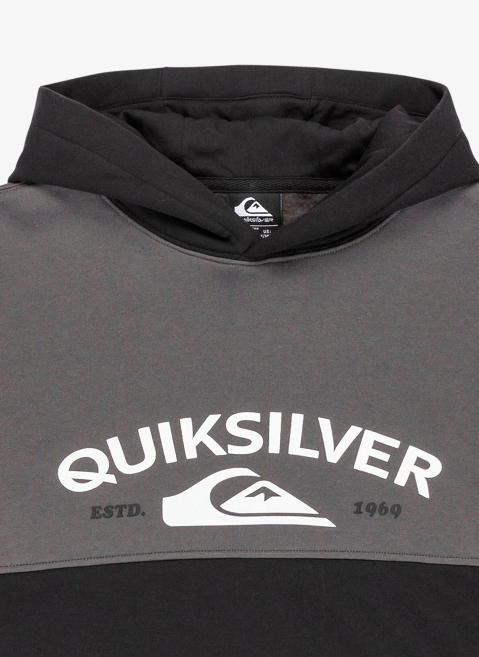 Felpe con zip Knowledge Area Hood Youth EQBFT03948-KVJ bambino nero Quiksilver Felpe con zip Knowledge Area Hood Youth EQBFT03948-KVJ bambino nero Black
