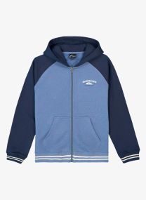 Sweats zippés Knowledge Area Fz Youth EQBFT03949-BND0 garçon bleu Quiksilver Sweats zippés Knowledge Area Fz Youth EQBFT03949-BND0 garçon bleu CHINA BLUE