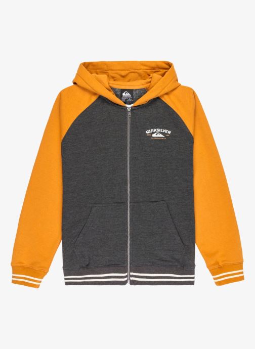 Quiksilver Sweats zippés Knowledge Area Fz Youth EQBFT03949-CMD0 garçon orange