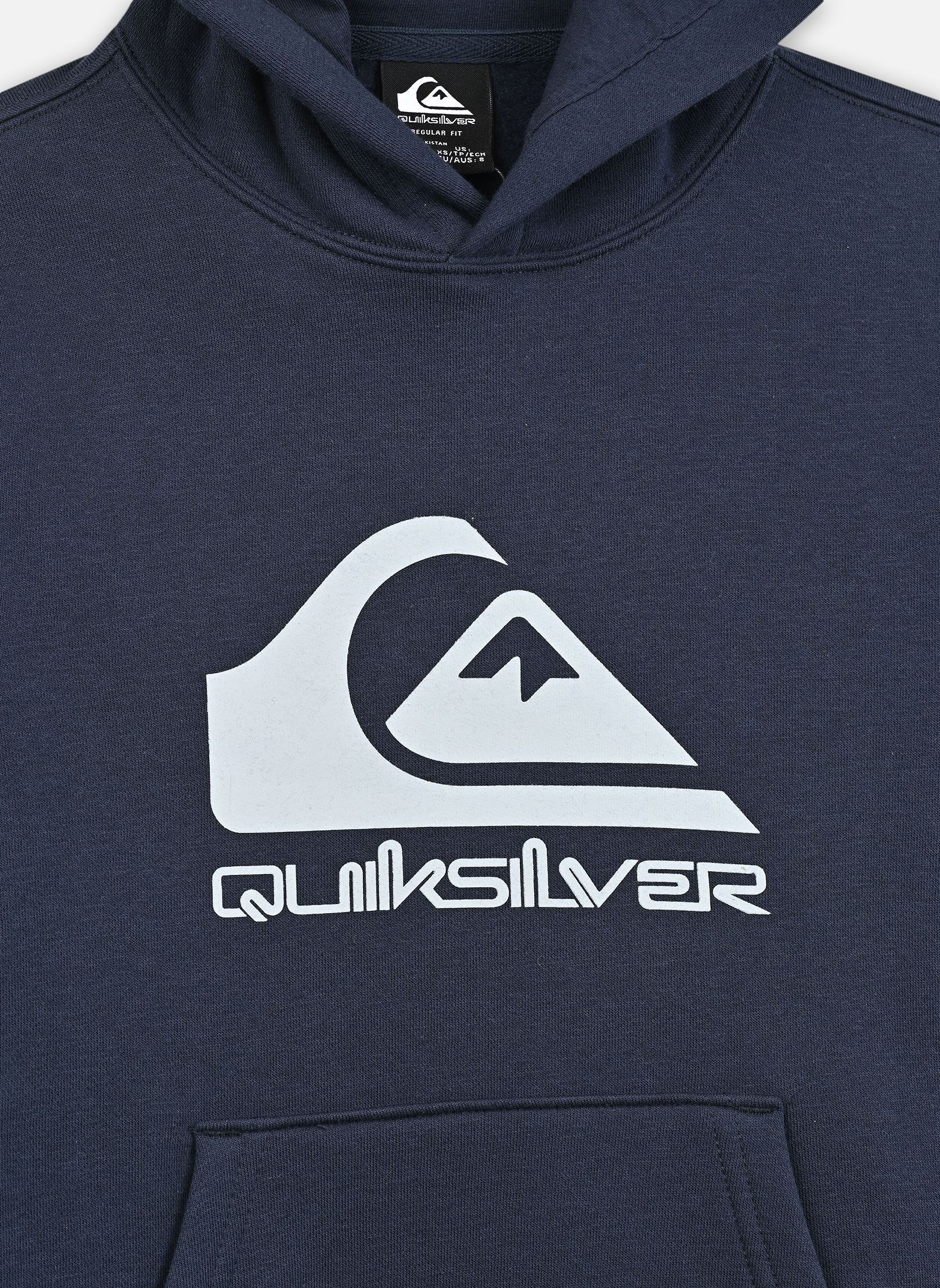 Sweats à capuche Comp Logo Hoodie Youth EQBFT03950-KTP0 garçon bleu Quiksilver Sweats à capuche Comp Logo Hoodie Youth EQBFT03950-KTP0 garçon bleu Dark Navy