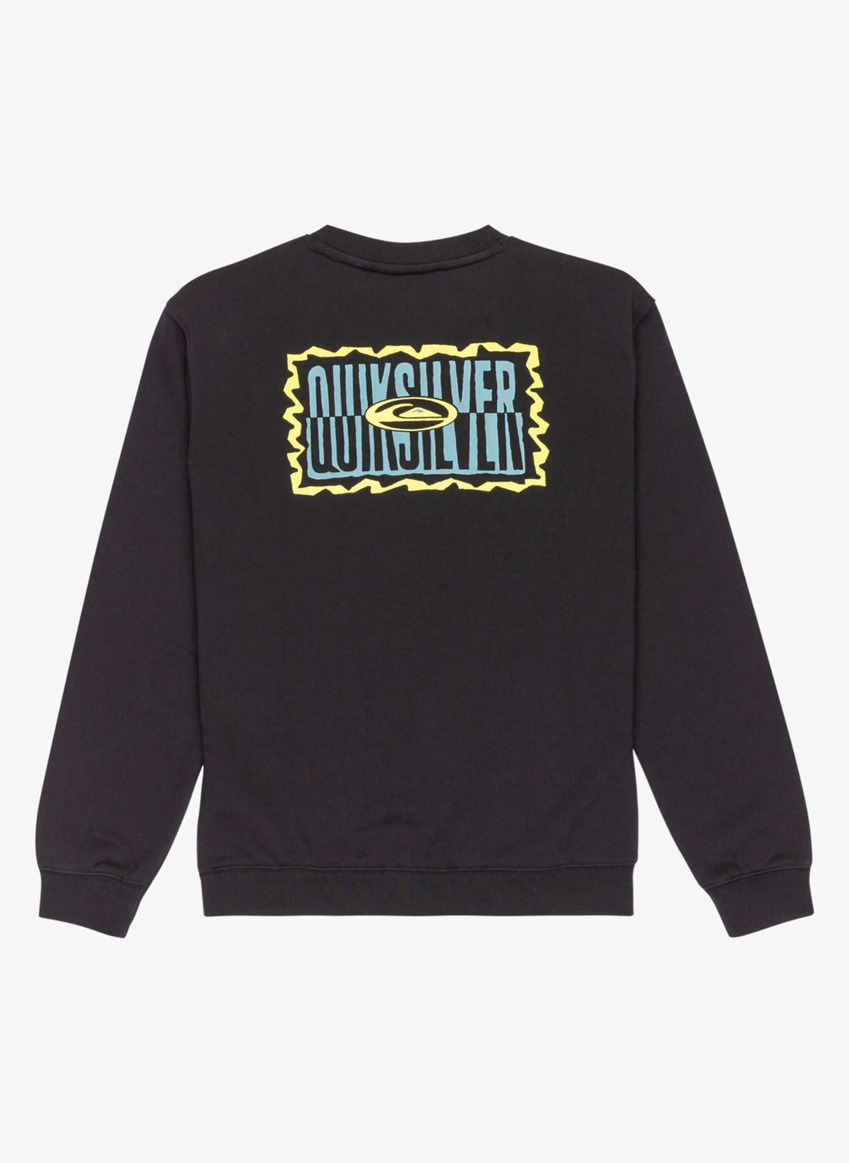 Sweats zippés Graphic Crew Youth garçon noir Quiksilver Sweats zippés Graphic Crew Youth garçon noir Black