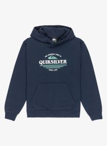 Sweats zippés Graphic Hoodie Youth garçon bleu Quiksilver Sweats zippés Graphic Hoodie Youth garçon bleu DARK NAVY