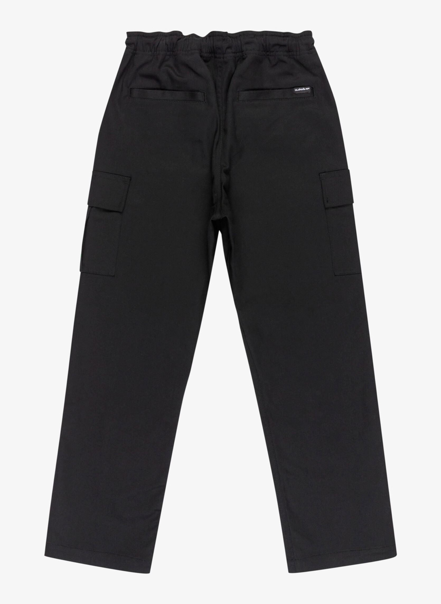 Pantalons Taxer Cargo Pant Youth EQBNP03133-KVJ0 garçon noir Quiksilver Pantalons Taxer Cargo Pant Youth EQBNP03133-KVJ0 garçon noir BLACK