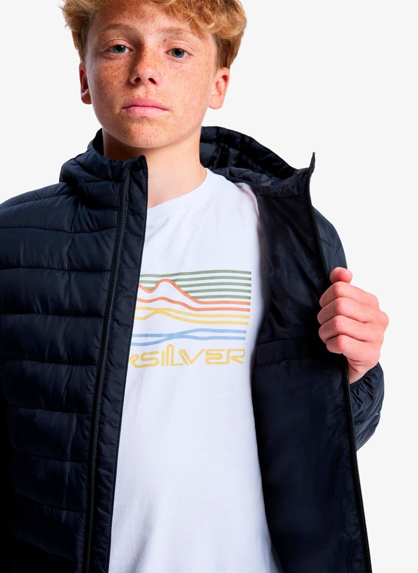 Doudounes Scaly Youth EQBJK03340-KVJ0 garçon noir Quiksilver Doudounes Scaly Youth EQBJK03340-KVJ0 garçon noir BLACK