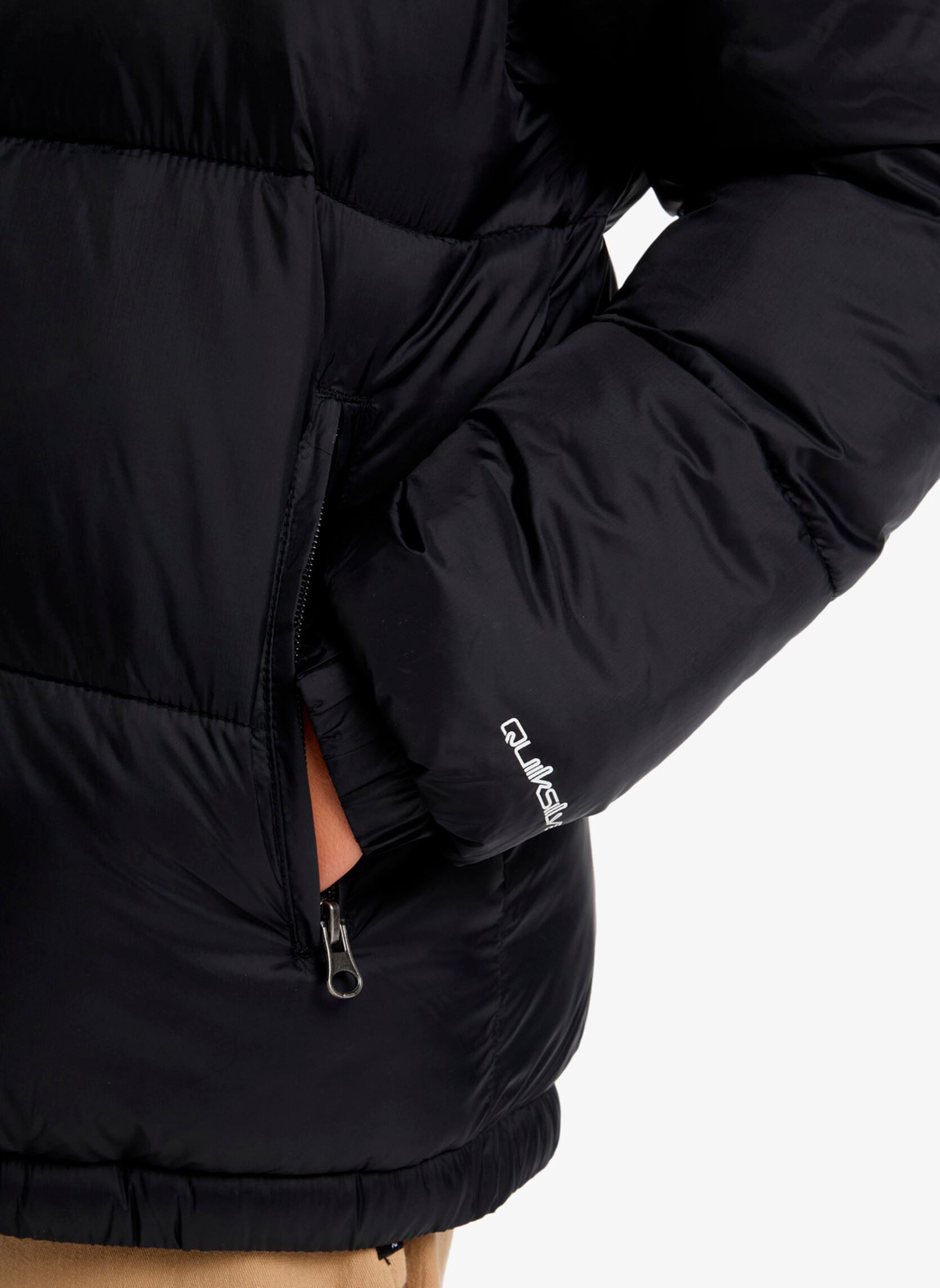 Doudounes Cold Days Youth Jacket EQBJK03343-KVJ0 garçon noir Quiksilver Doudounes Cold Days Youth Jacket EQBJK03343-KVJ0 garçon noir Black