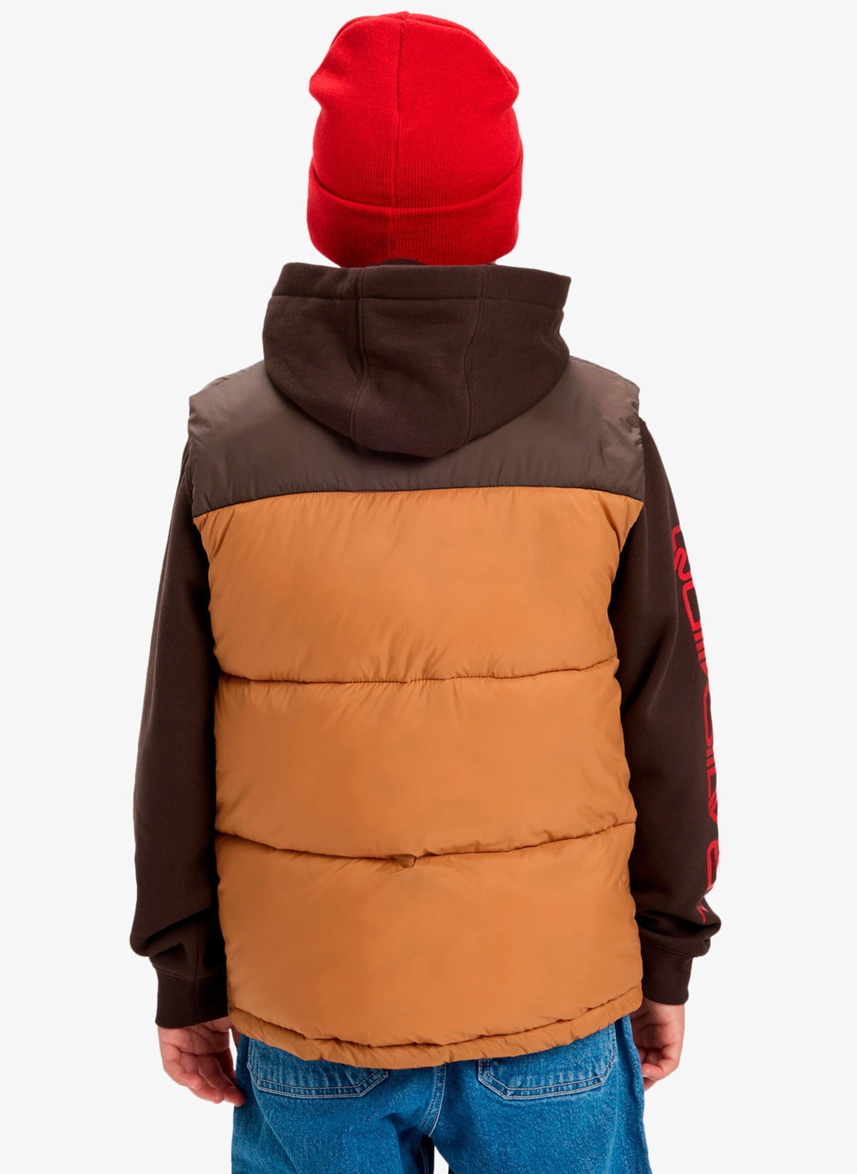 Doudounes Cold Days Sleeveless Youth EQBJK03344-CS garçon marron Quiksilver Doudounes Cold Days Sleeveless Youth EQBJK03344-CS garçon marron Chocolate Brown