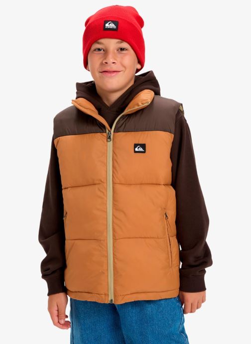 Quiksilver Daunenjacken Cold Days Sleeveless Youth EQBJK03344-CS jungen braun