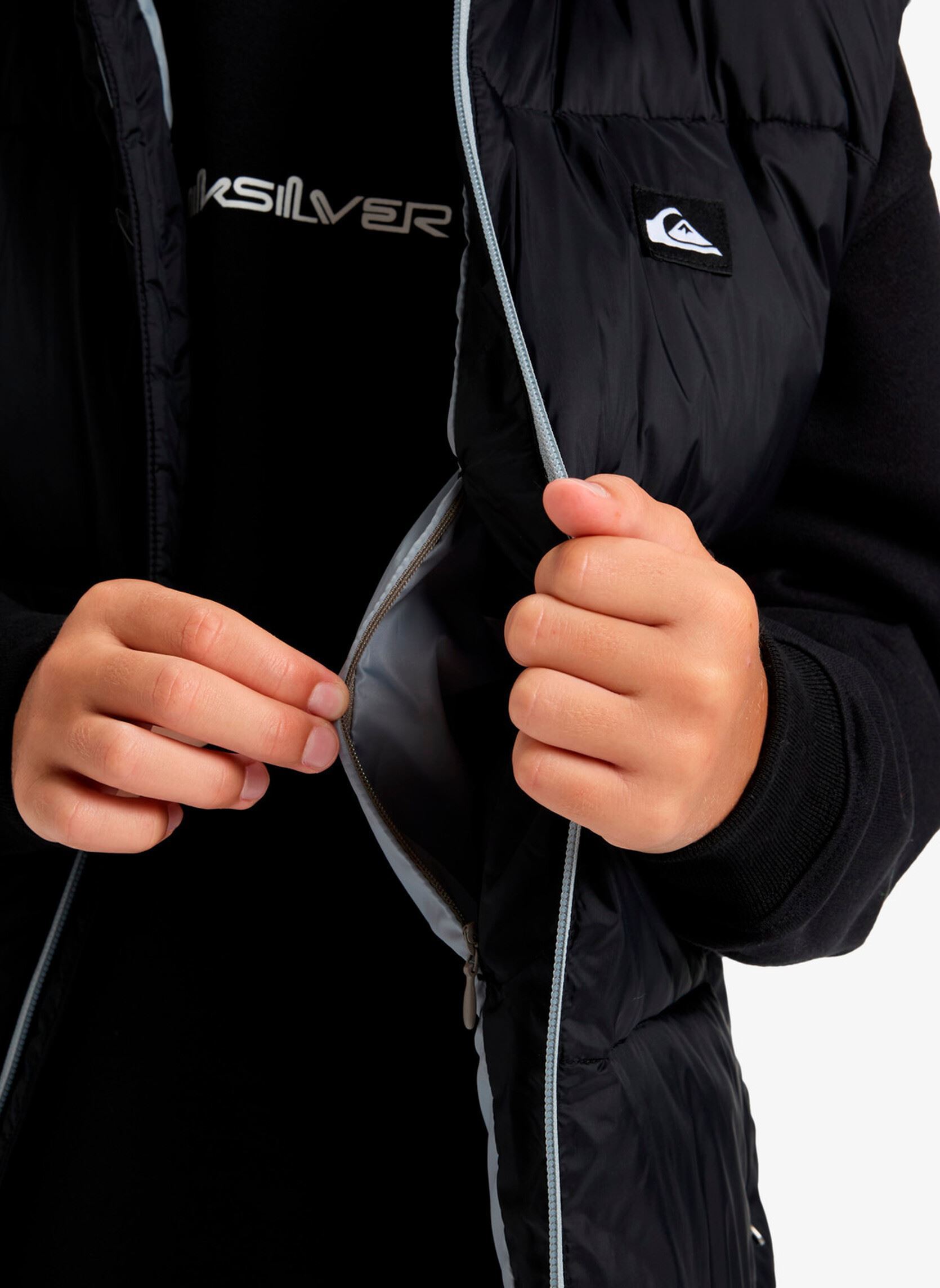Doudounes Cold Days Sleeveless Youth EQBJK03344-KV garçon noir Quiksilver Doudounes Cold Days Sleeveless Youth EQBJK03344-KV garçon noir Black