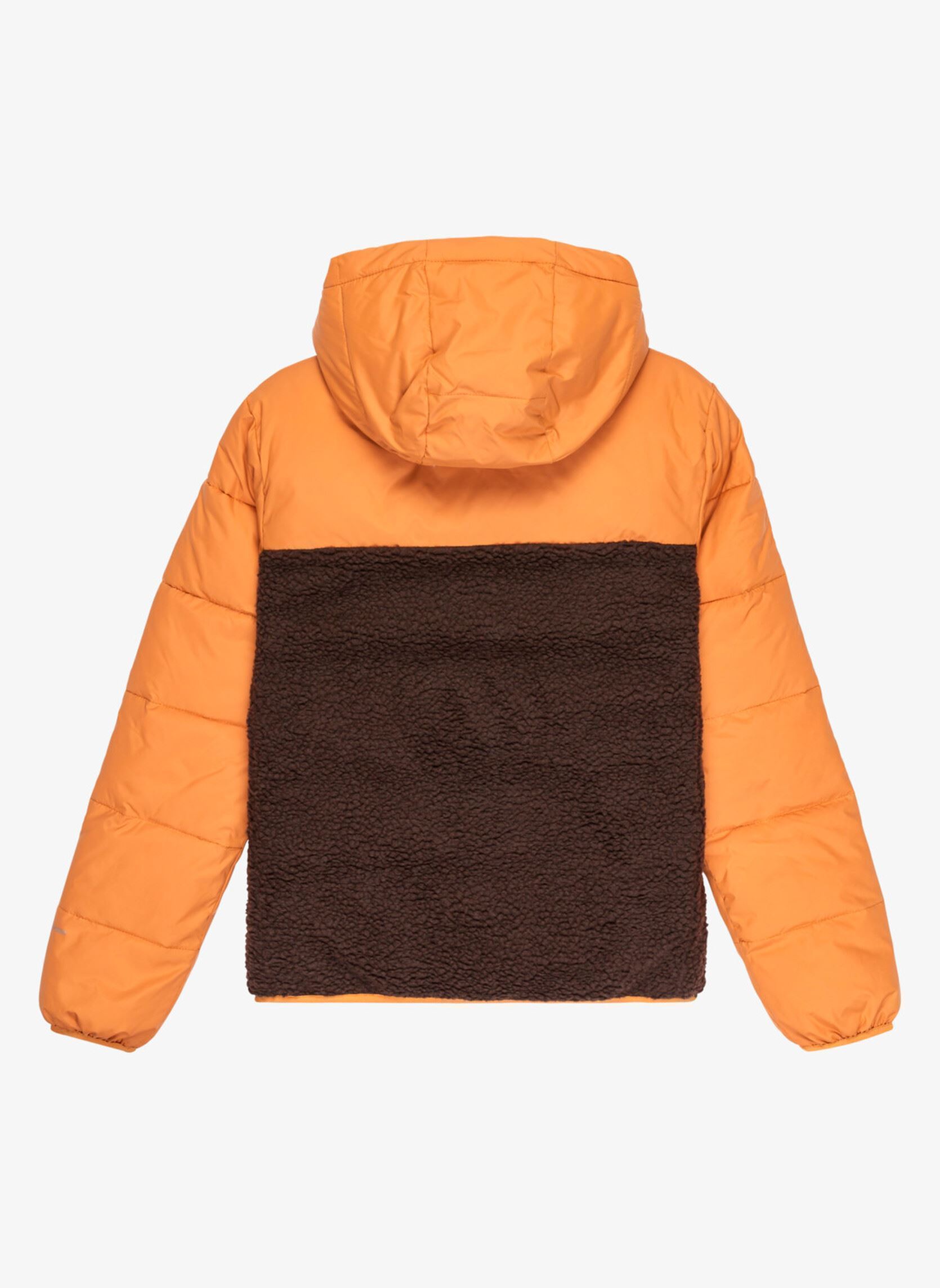 Doudounes Doudoune - Scaly Reversible Youth EQBJK03347-CMD0 garçon orange Quiksilver Doudounes Doudoune - Scaly Reversible Youth EQBJK03347-CMD0 garçon orange Almond