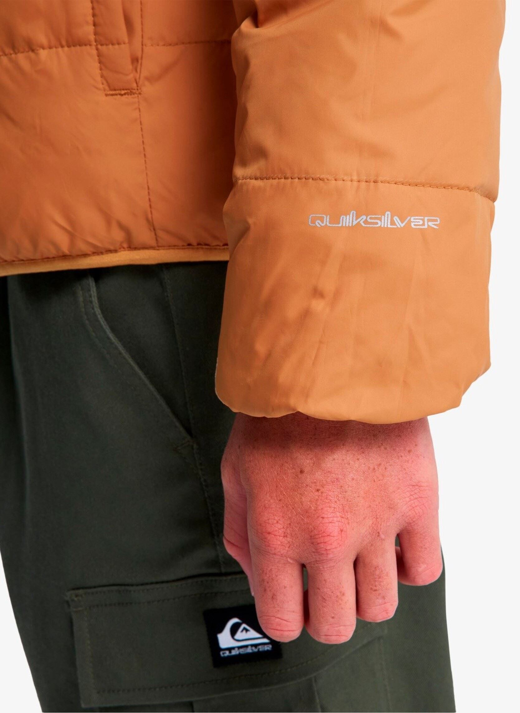 Doudounes Doudoune - Scaly Reversible Youth EQBJK03347-CMD0 garçon orange Quiksilver Doudounes Doudoune - Scaly Reversible Youth EQBJK03347-CMD0 garçon orange Almond
