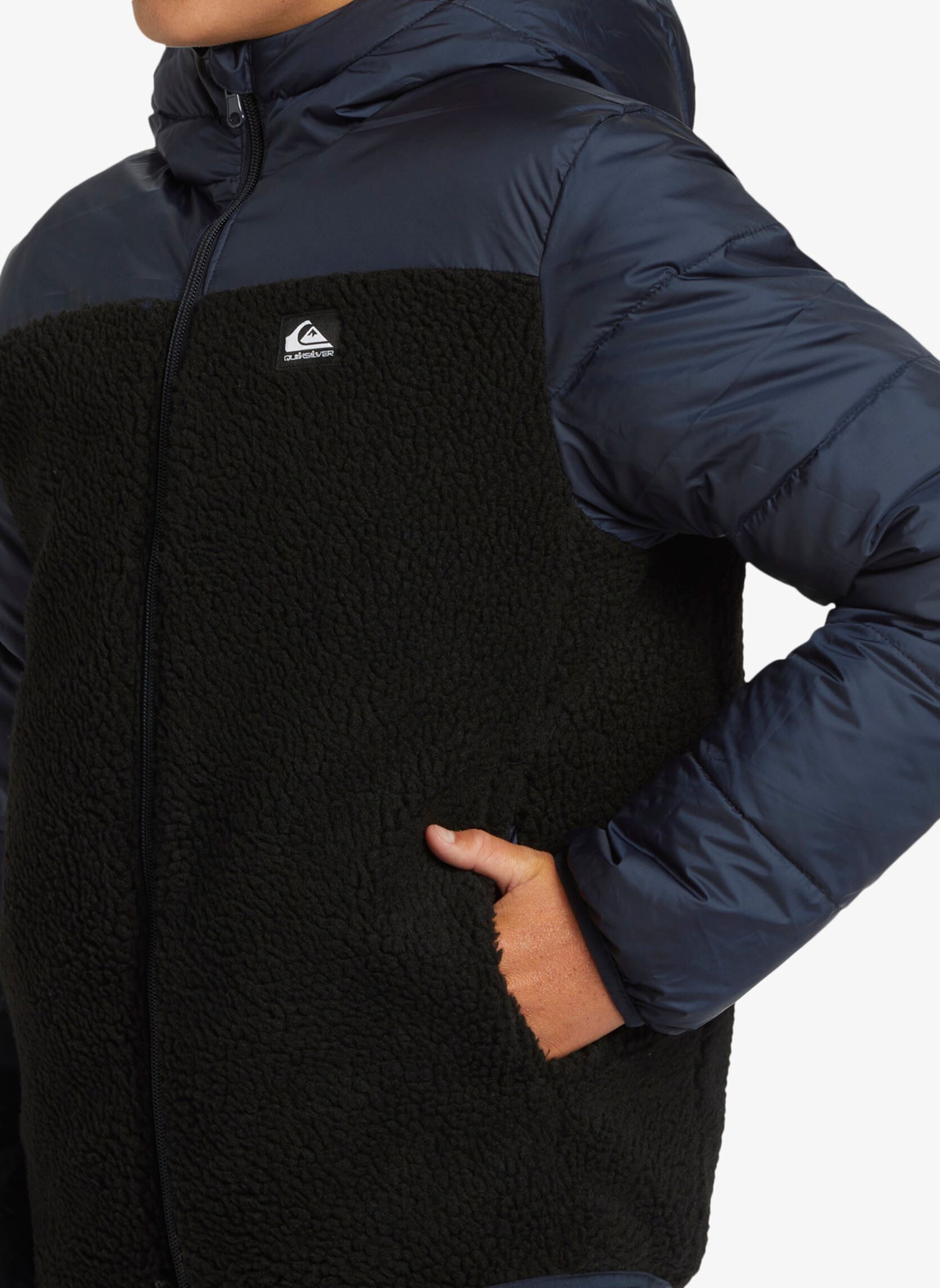 Doudounes Scaly Reversible Youth EQBJK03347-KTP1 garçon bleu Quiksilver Doudounes Scaly Reversible Youth EQBJK03347-KTP1 garçon bleu Dark Navy