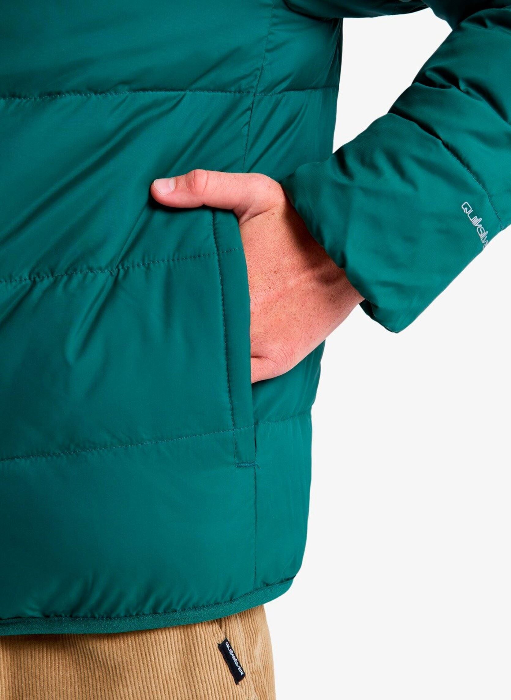 Doudounes Scaly Reversible Youth EQBJK03347-TKR garçon vert Quiksilver Doudounes Scaly Reversible Youth EQBJK03347-TKR garçon vert Trekking Green