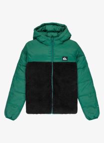 Doudounes Scaly Reversible Youth EQBJK03347-TKR garçon vert Quiksilver Doudounes Scaly Reversible Youth EQBJK03347-TKR garçon vert Trekking Green