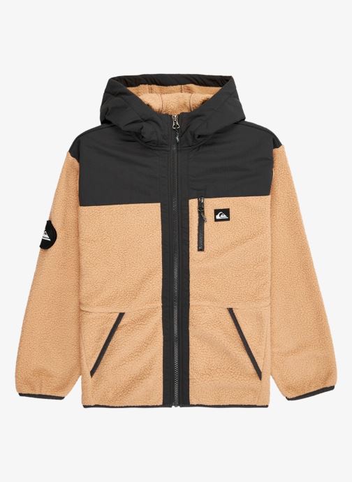 Quiksilver Fleece-Jacken Back To S School Youth EQBPF03014-CKK0 jungen beige