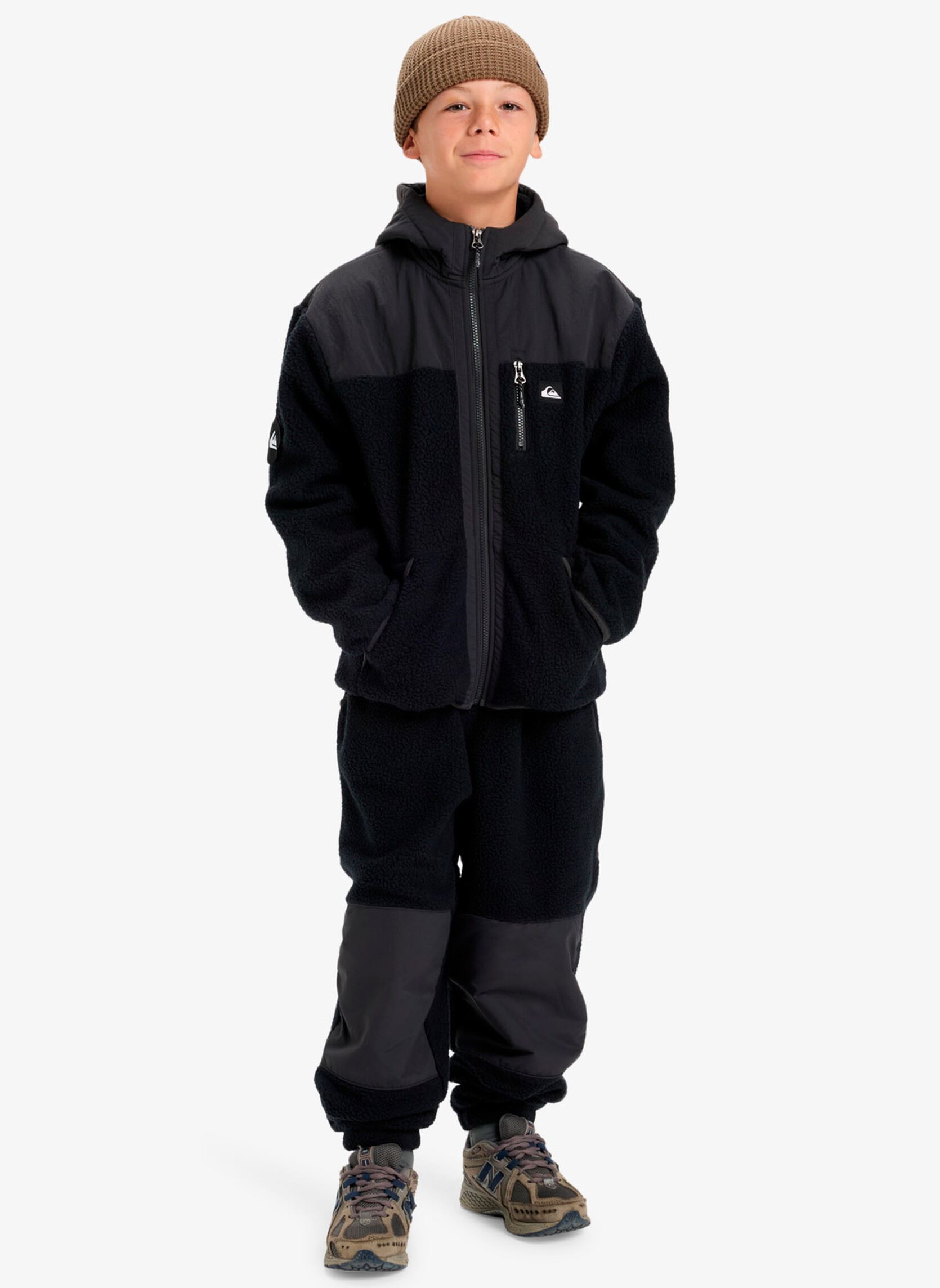Polaires Back To S School Youth EQBPF03014-KVJ0 garçon noir Quiksilver Polaires Back To S School Youth EQBPF03014-KVJ0 garçon noir Black