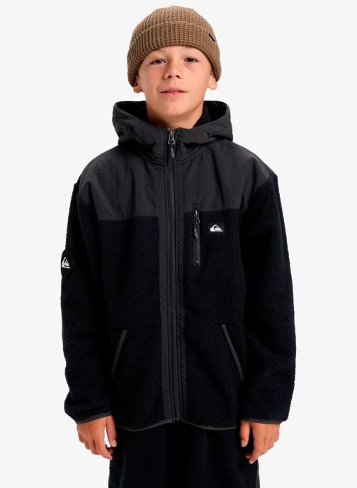 Quiksilver Fleece-Jacken Back To S School Youth EQBPF03014-KVJ0 jungen schwarz