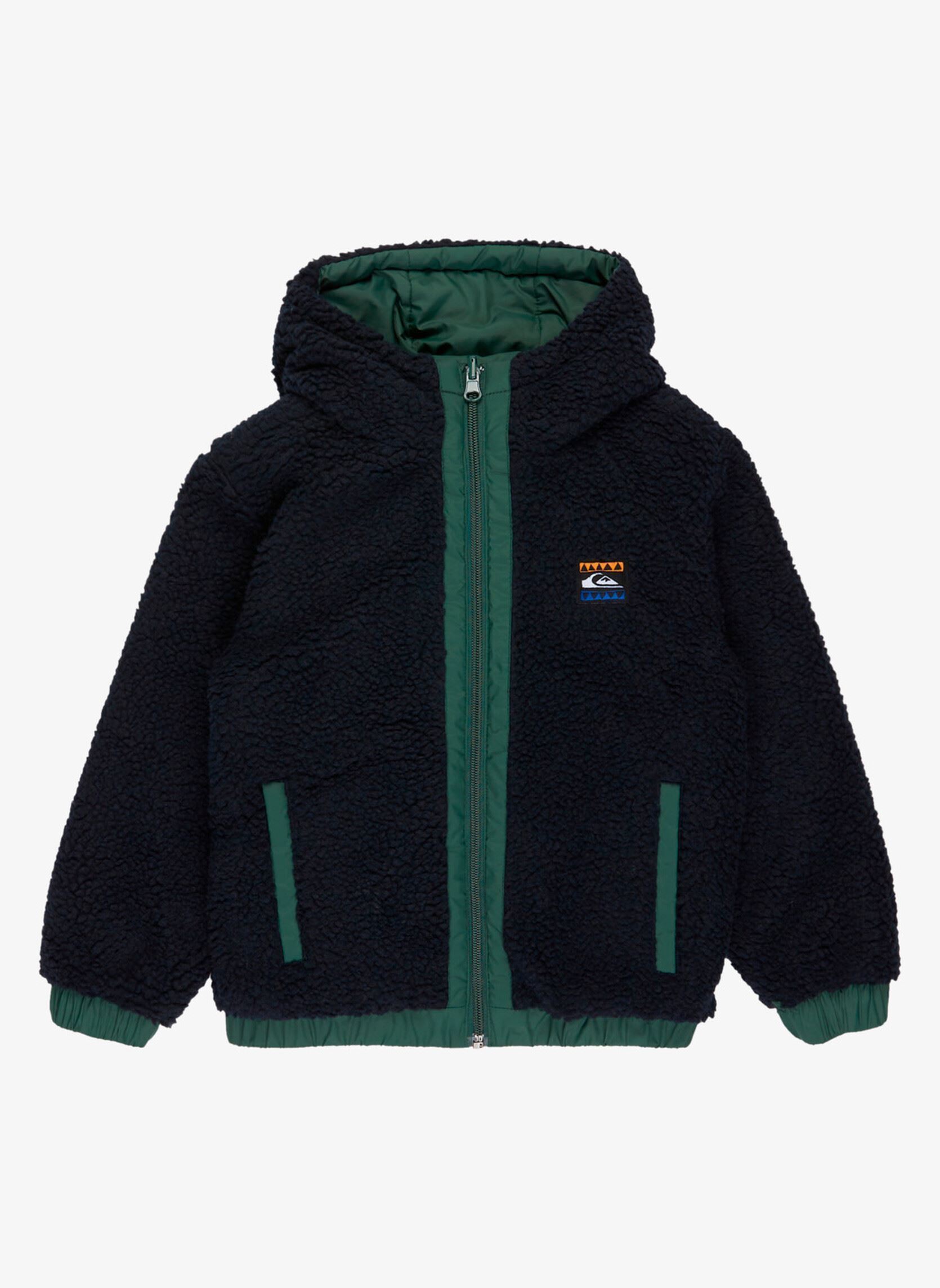 Blousons Reversible All Seas Boy Jacket garçon vert Quiksilver Blousons Reversible All Seas Boy Jacket garçon vert Trekking Green
