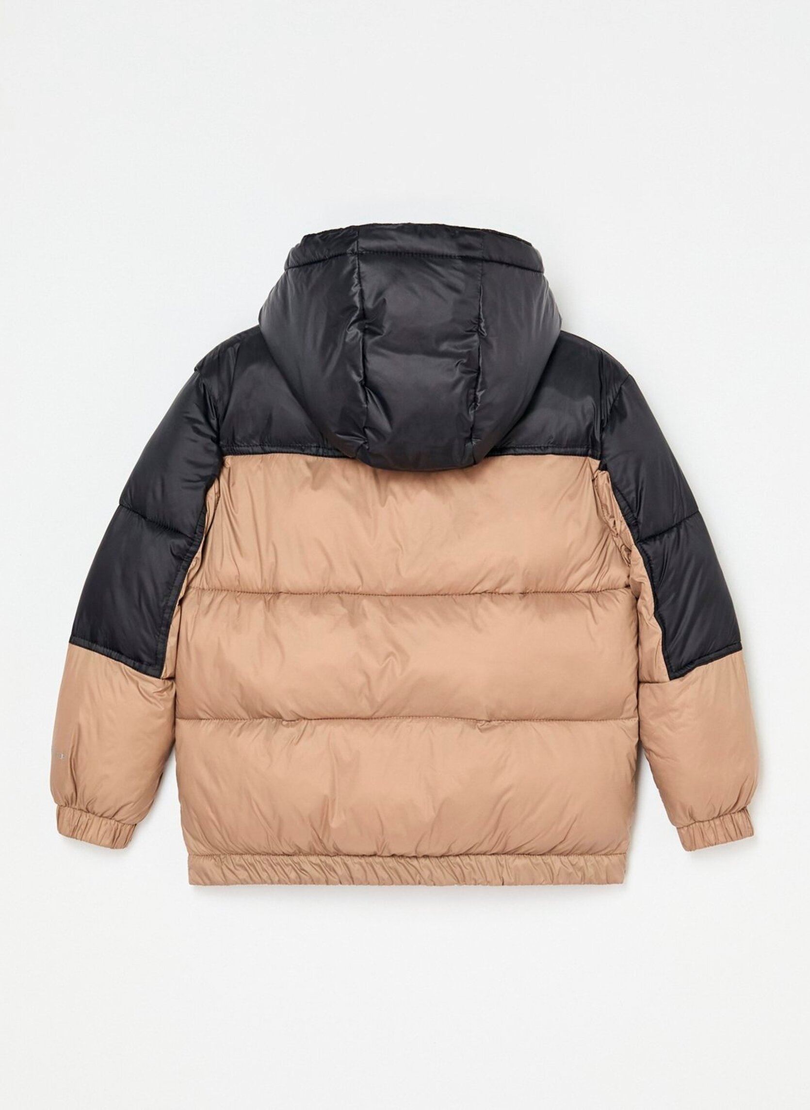 Gewatteerde jassen Cold Days Boy Jacket jongens beige Quiksilver Gewatteerde jassen Cold Days Boy Jacket jongens beige PINE BARK