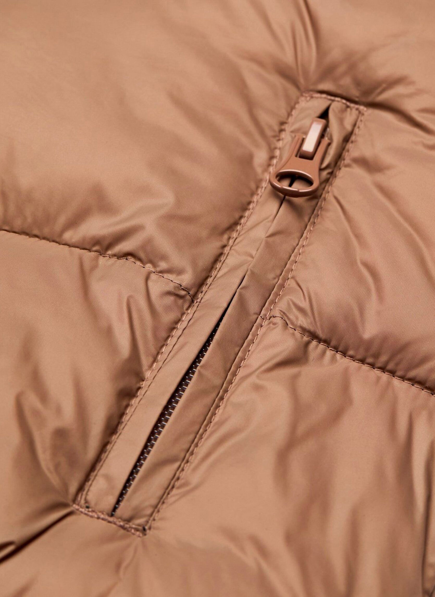 Gewatteerde jassen Cold Days Boy Jacket jongens beige Quiksilver Gewatteerde jassen Cold Days Boy Jacket jongens beige PINE BARK