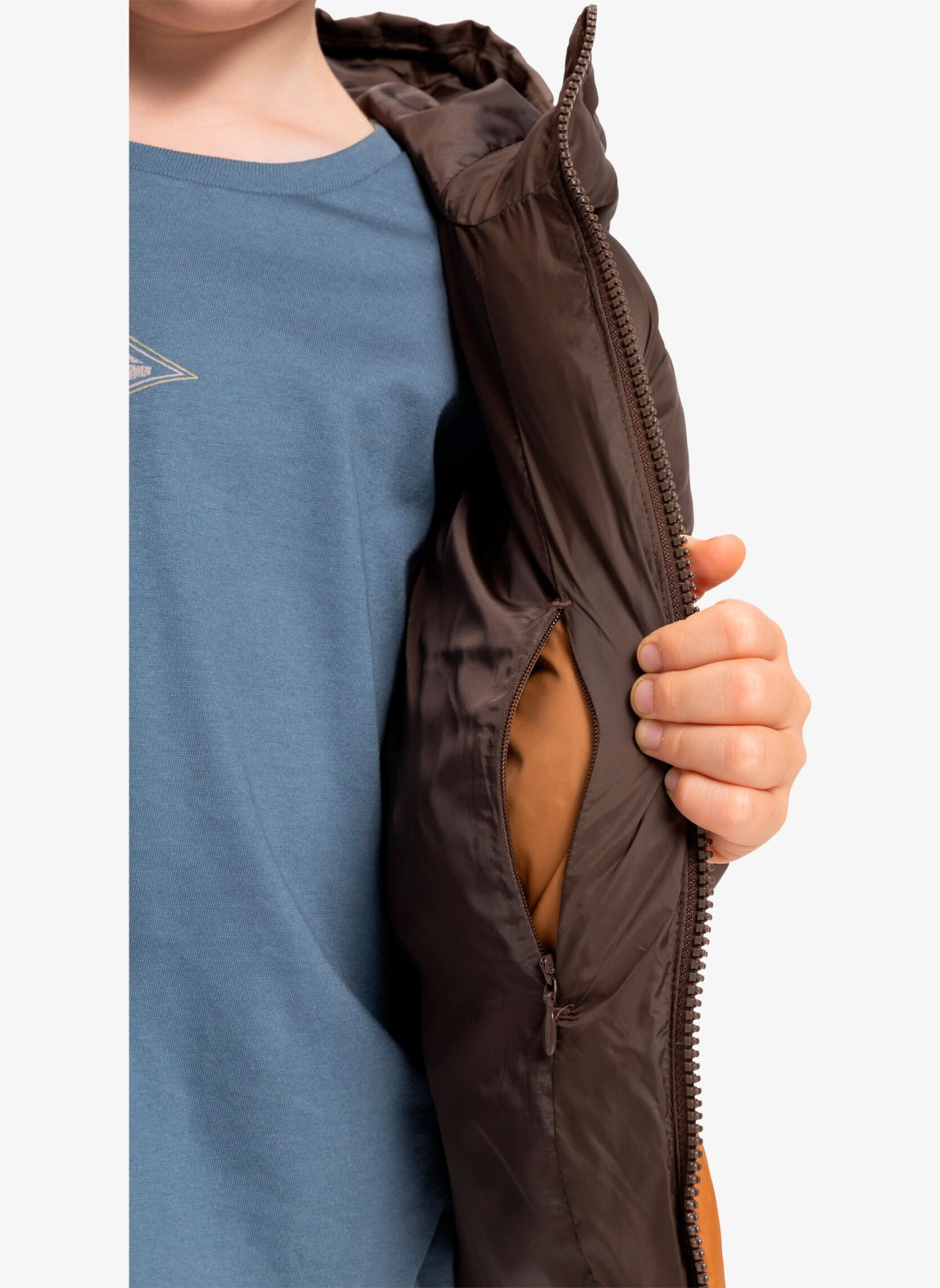 Doudounes Cold Days Boy Jacket garçon orange Quiksilver Doudounes Cold Days Boy Jacket garçon orange Almond