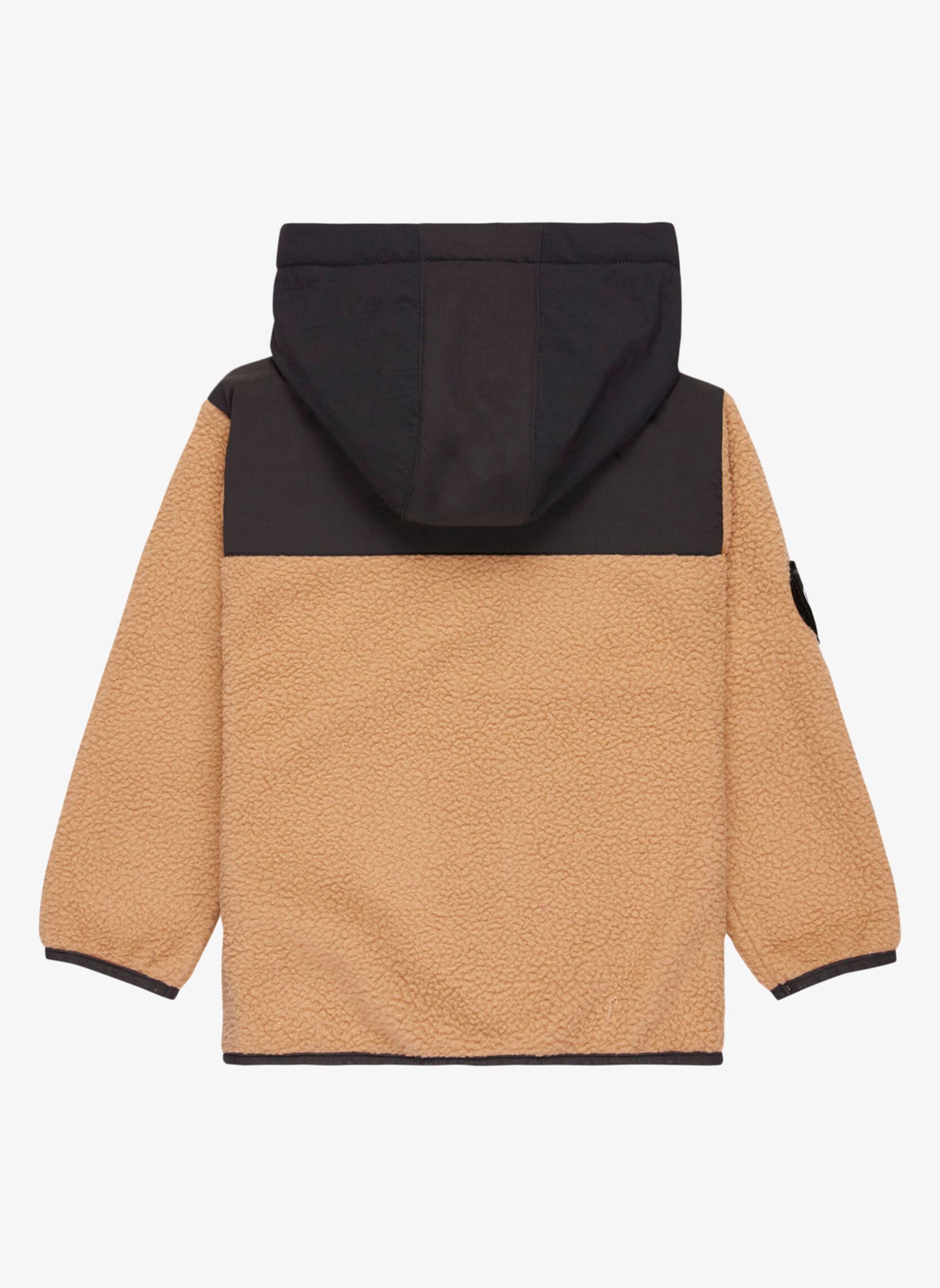 Fleece-Jacken Back To S School Boy jungen beige Quiksilver Fleece-Jacken Back To S School Boy jungen beige Cornstalk
