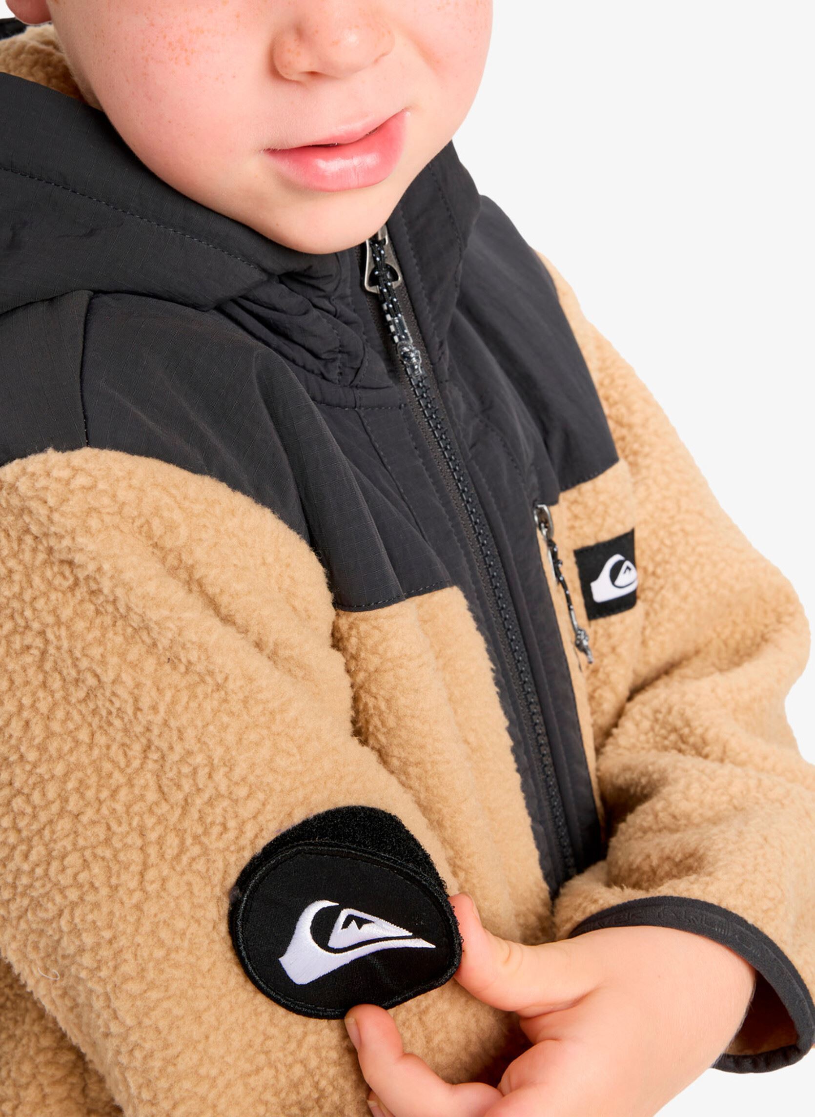 Fleece-Jacken Back To S School Boy jungen beige Quiksilver Fleece-Jacken Back To S School Boy jungen beige Cornstalk