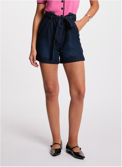 Morgan Shorts 251-SHAKY femme bleu