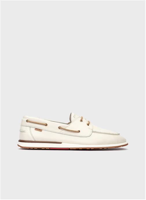 Pikolinos Mocassins DENIA femme blanc
