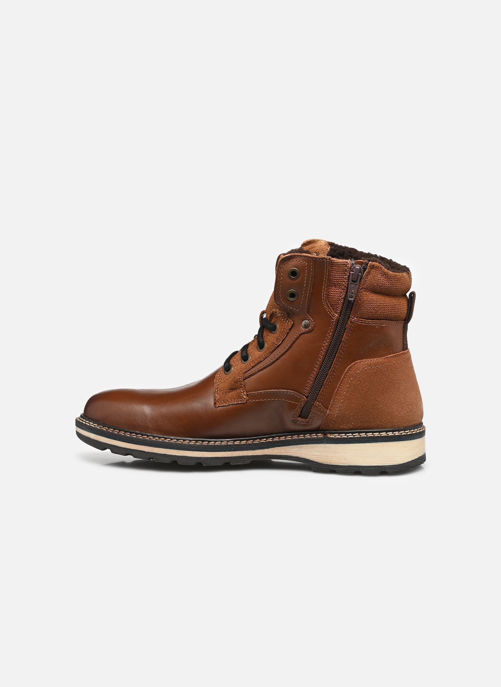 Bottines et bottes Jivu homme marron Bullboxer Bottines et bottes Jivu homme marron BROWN - COGNAC