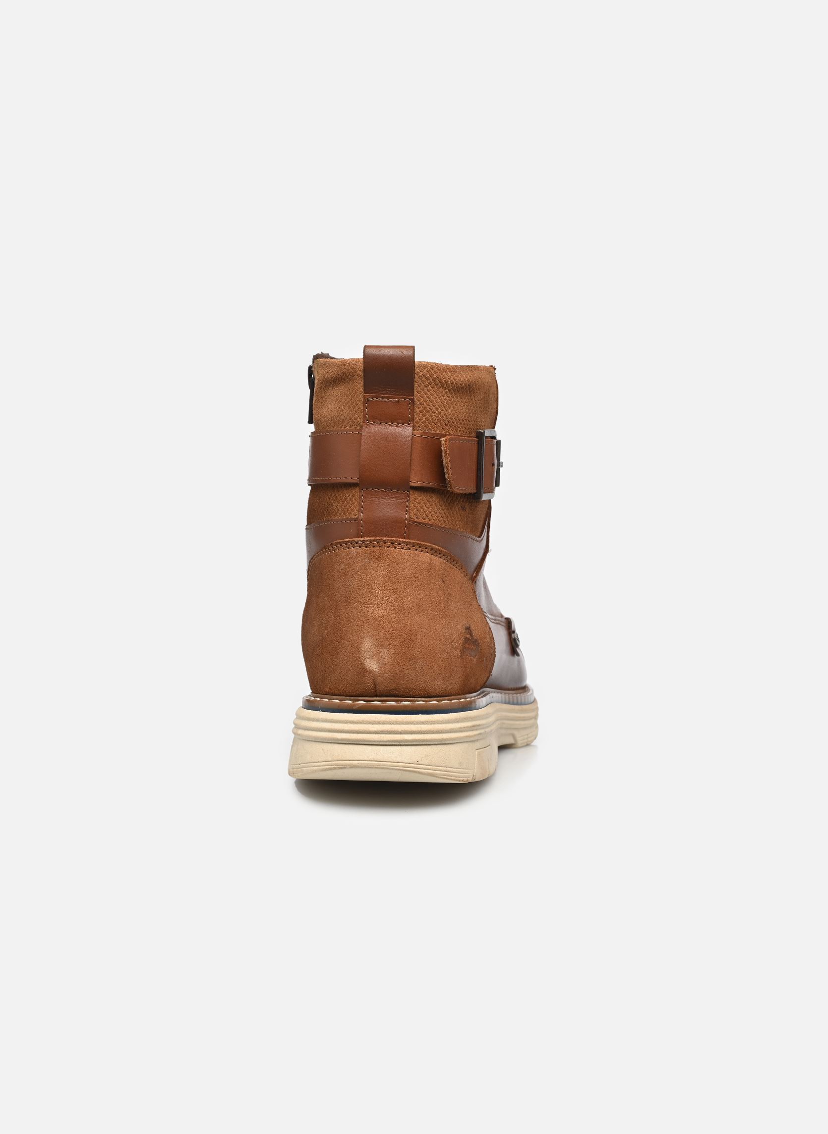 Hoge sneakers Jivai heren bruin Bullboxer Hoge sneakers Jivai heren bruin Cognac