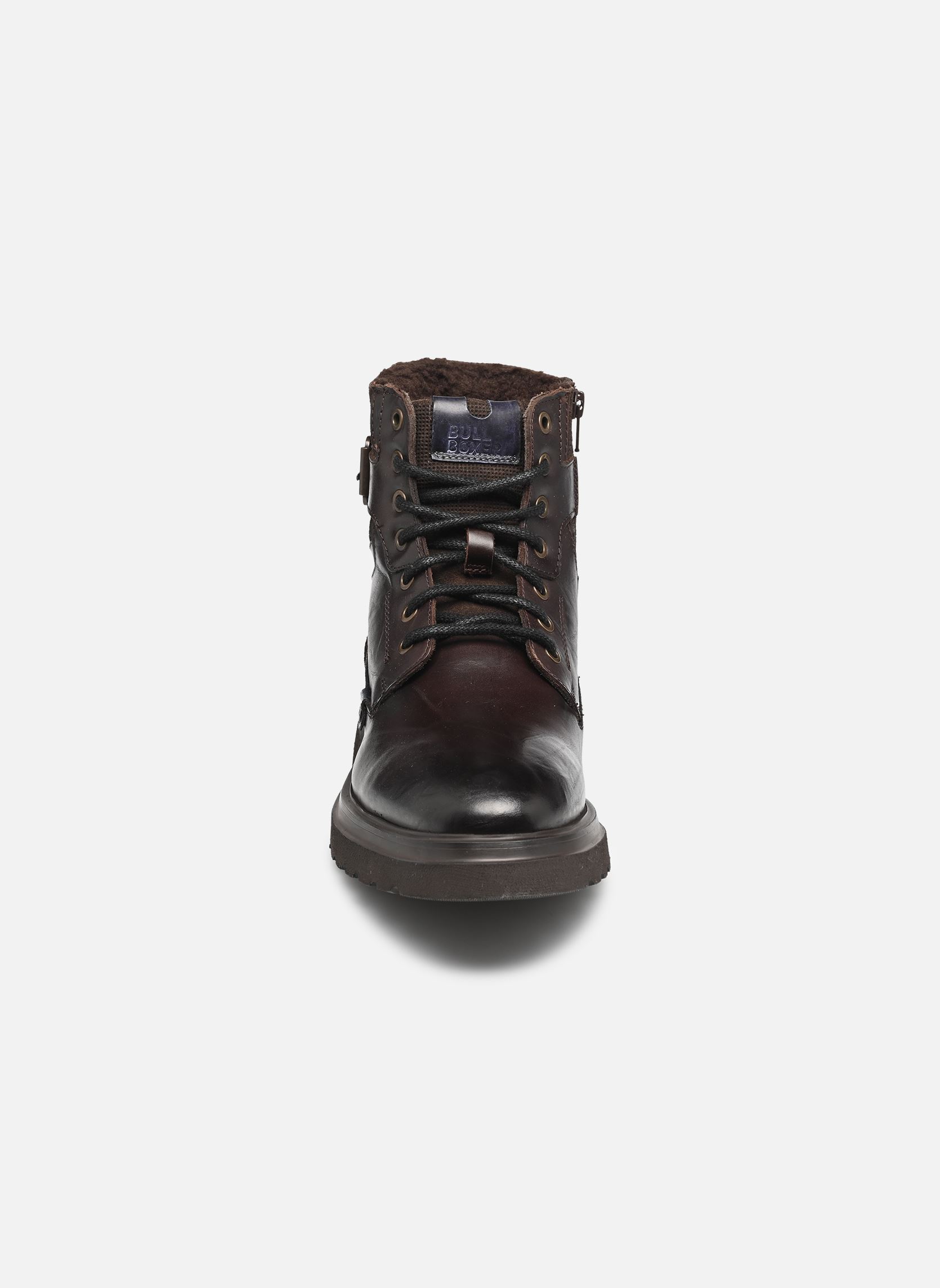 Veterlaarsjes Jipeu heren bruin Bullboxer Veterlaarsjes Jipeu heren bruin Dark Brown