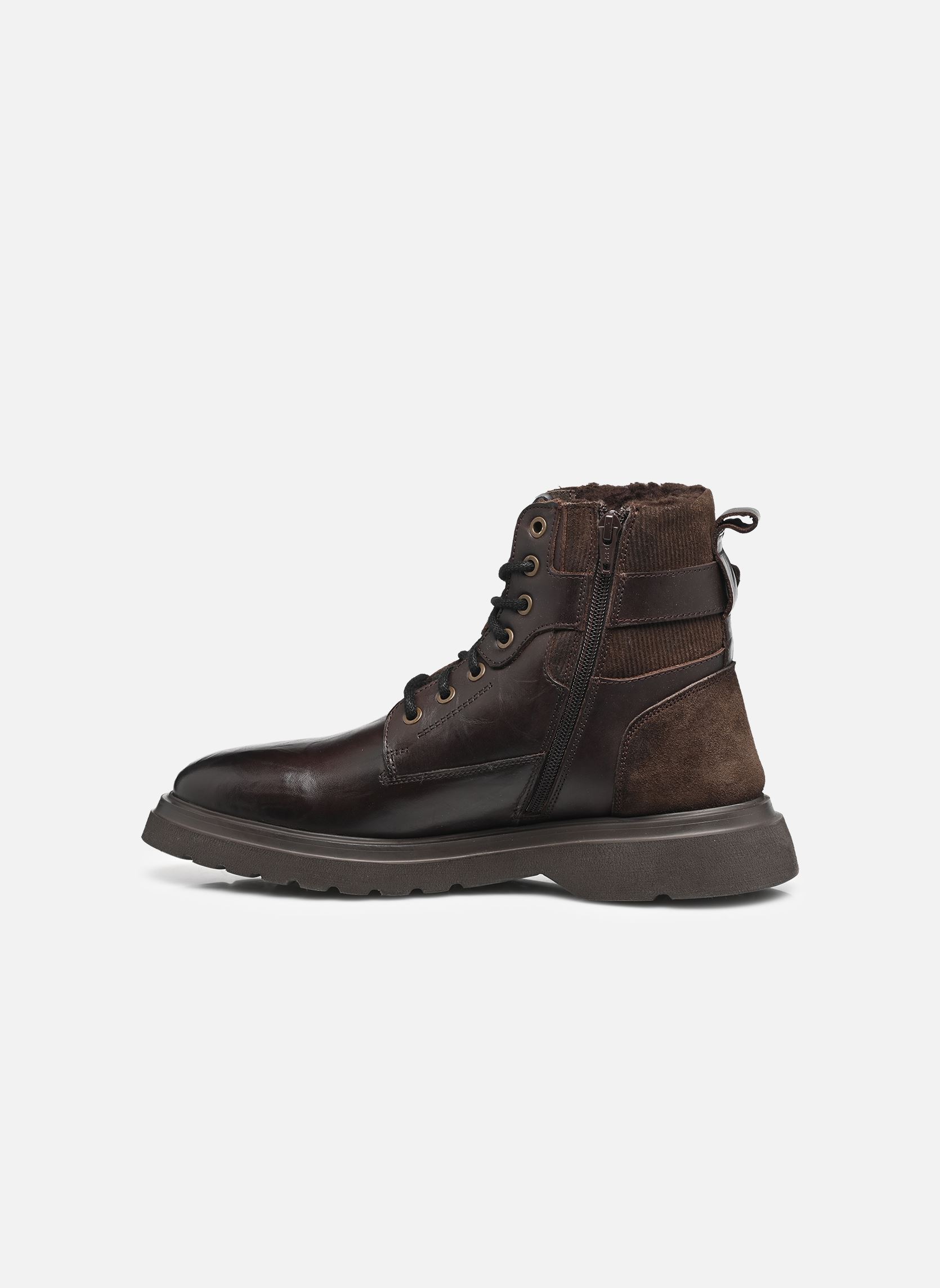 Veterlaarsjes Jipeu heren bruin Bullboxer Veterlaarsjes Jipeu heren bruin Dark Brown