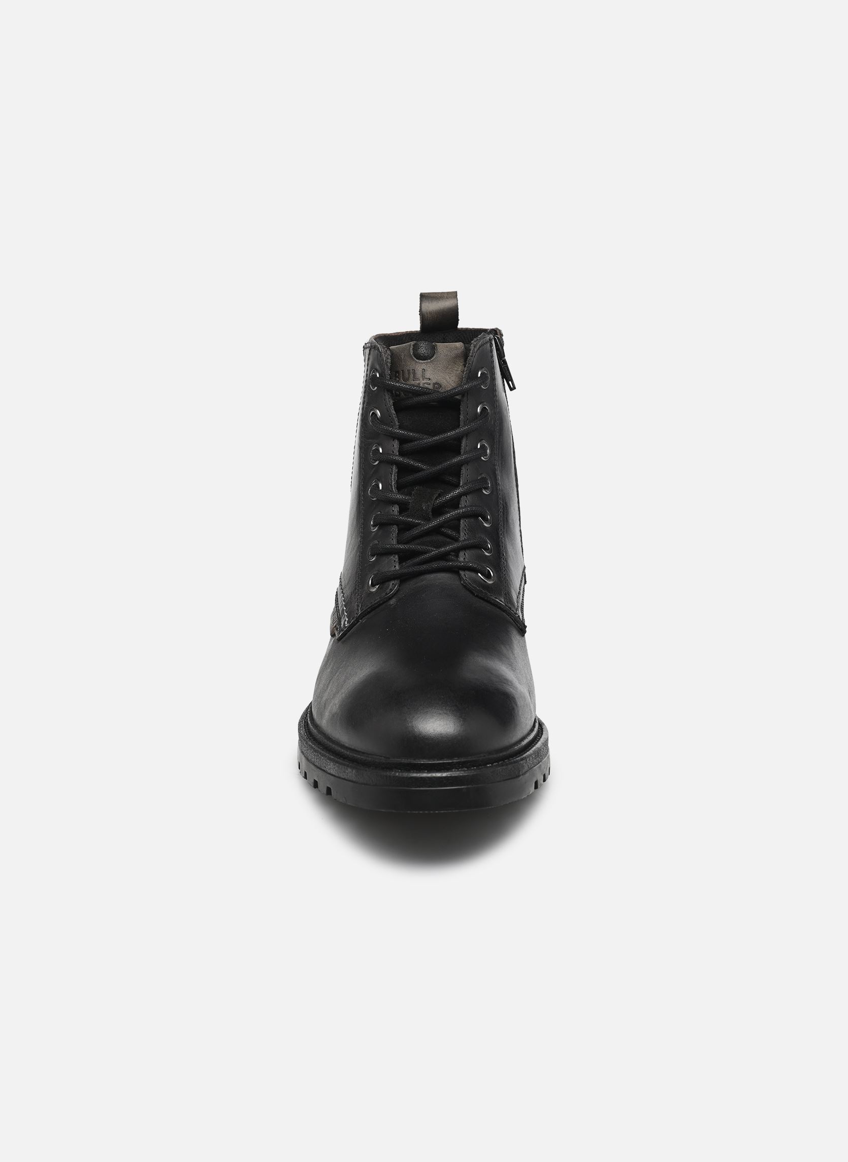 Veterlaarsjes Jite heren grijs Bullboxer Veterlaarsjes Jite heren grijs Black - Grey