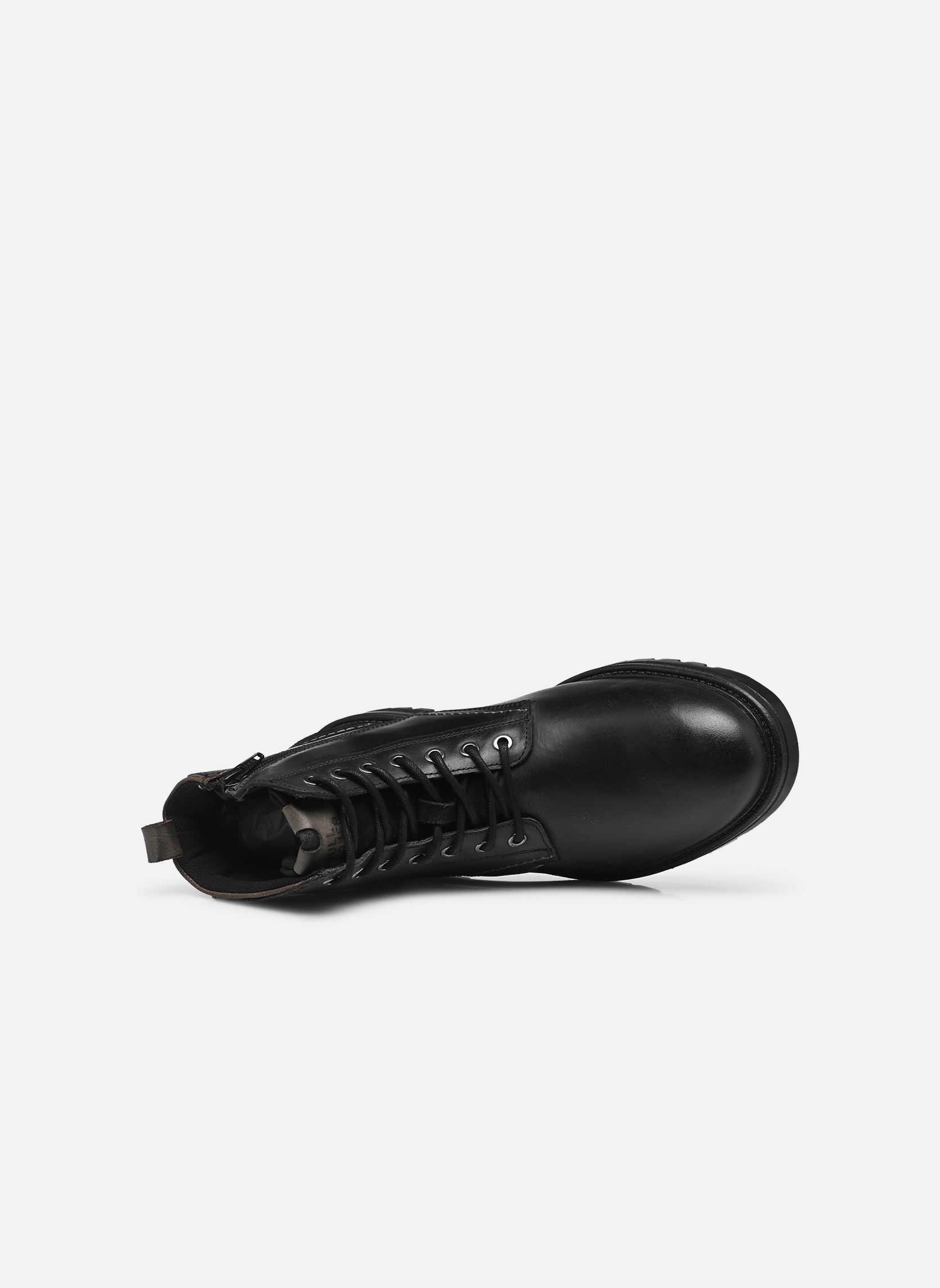 Veterlaarsjes Jite heren grijs Bullboxer Veterlaarsjes Jite heren grijs Black - Grey