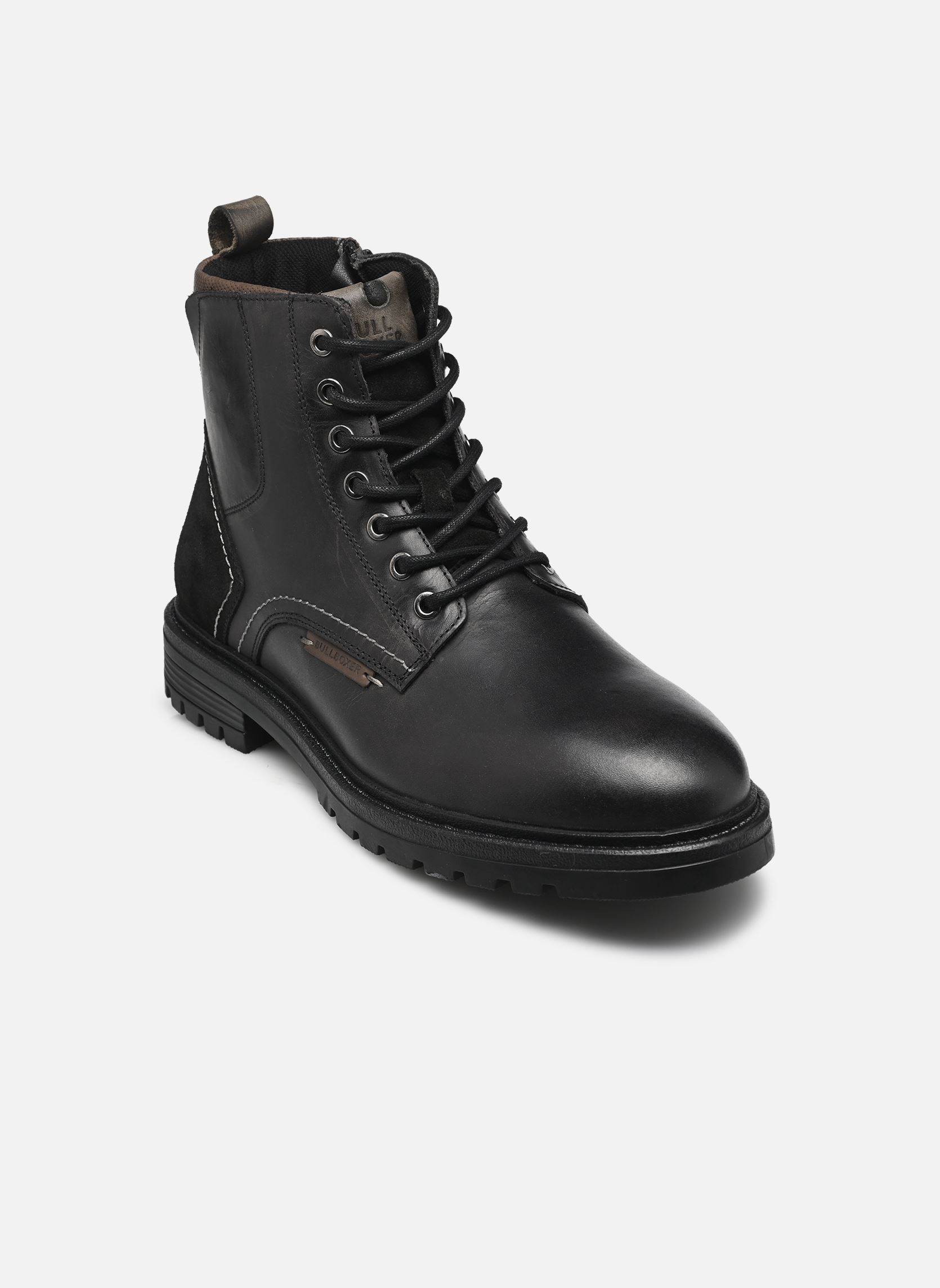 Veterlaarsjes Jite heren grijs Bullboxer Veterlaarsjes Jite heren grijs Black - Grey