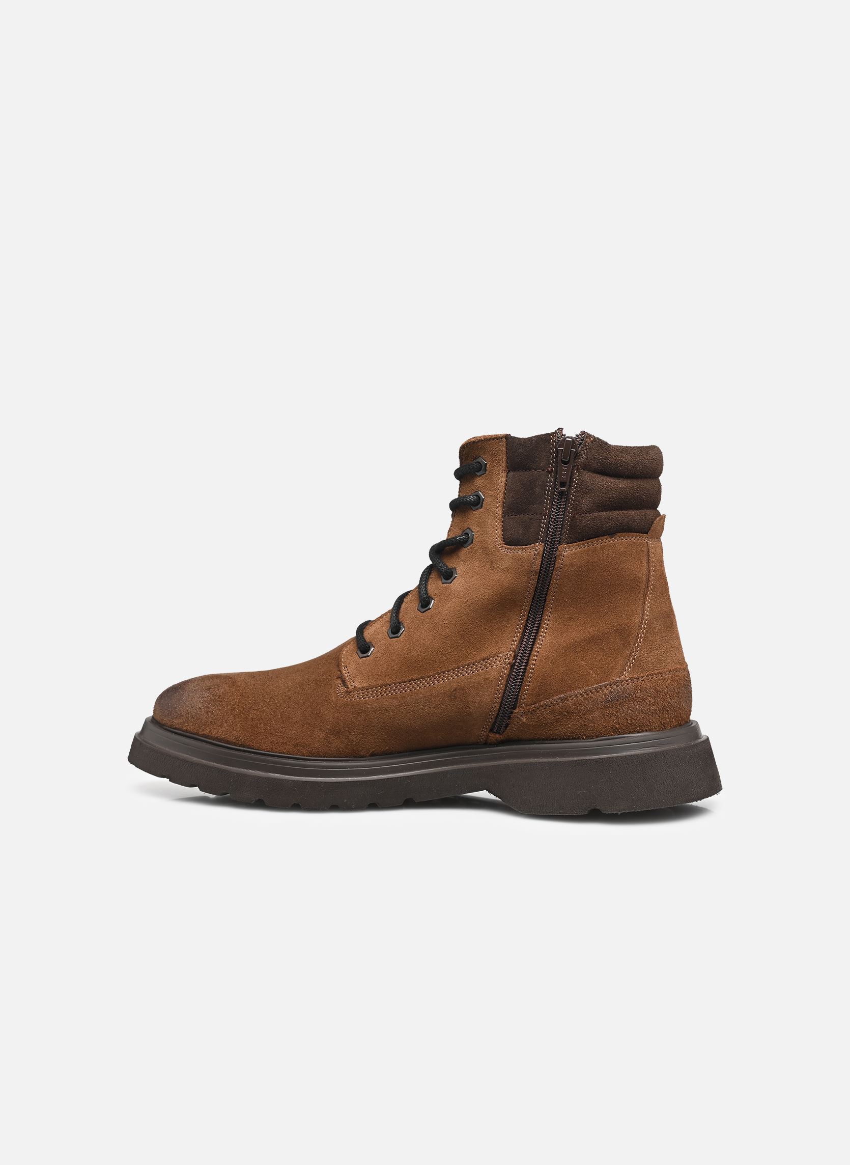 Bottines à lacets Jisem homme marron Bullboxer Bottines à lacets Jisem homme marron Dark Brown