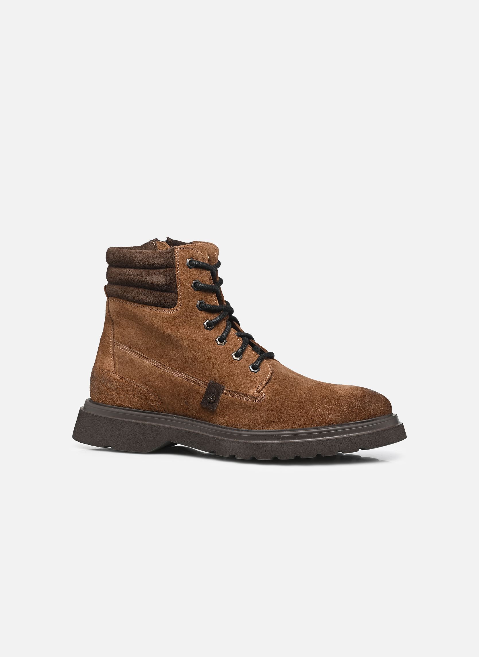 Bottines à lacets Jisem homme marron Bullboxer Bottines à lacets Jisem homme marron Dark Brown