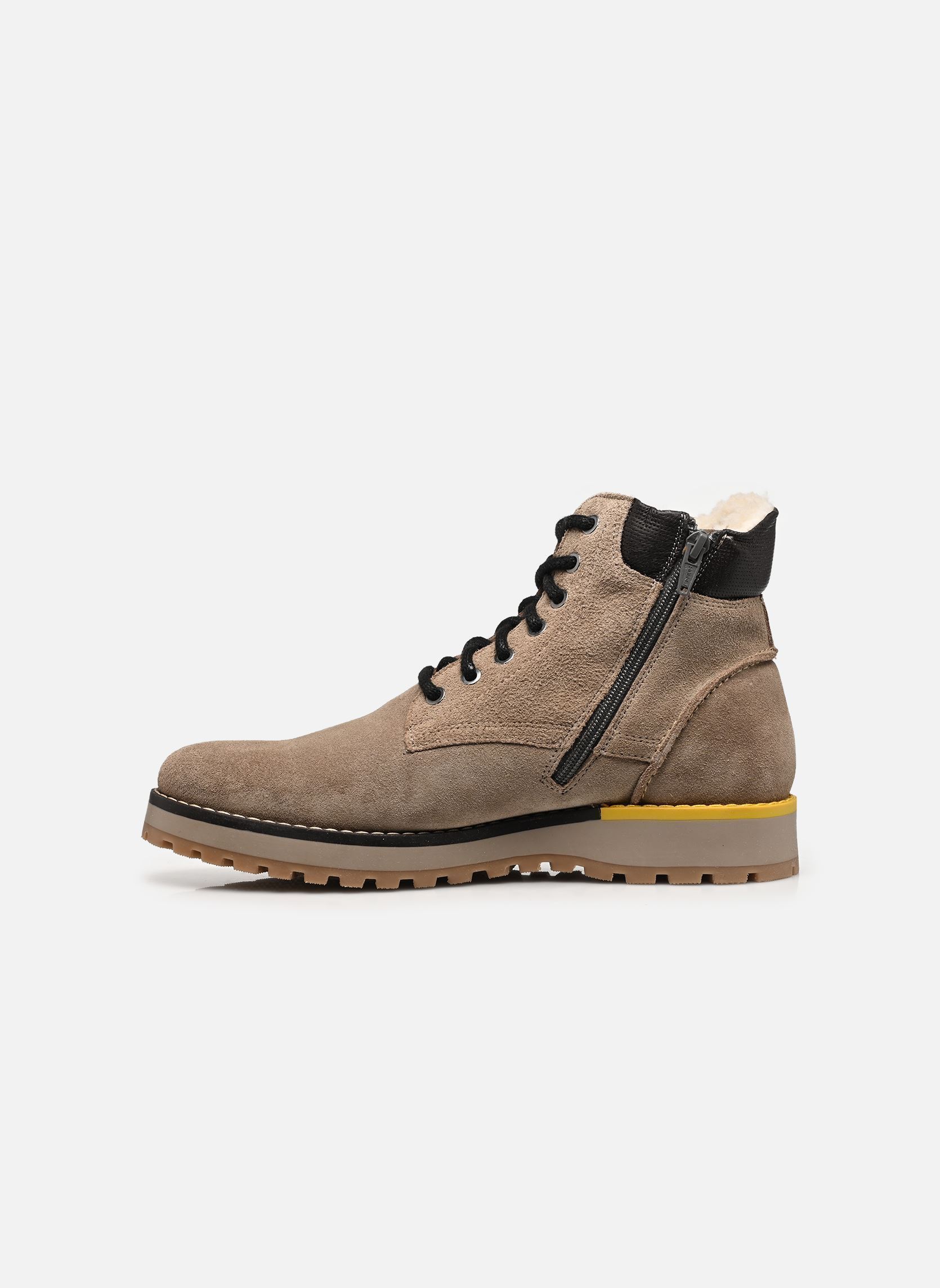 Veterlaarsjes Jifeu heren beige Bullboxer Veterlaarsjes Jifeu heren beige Taupe