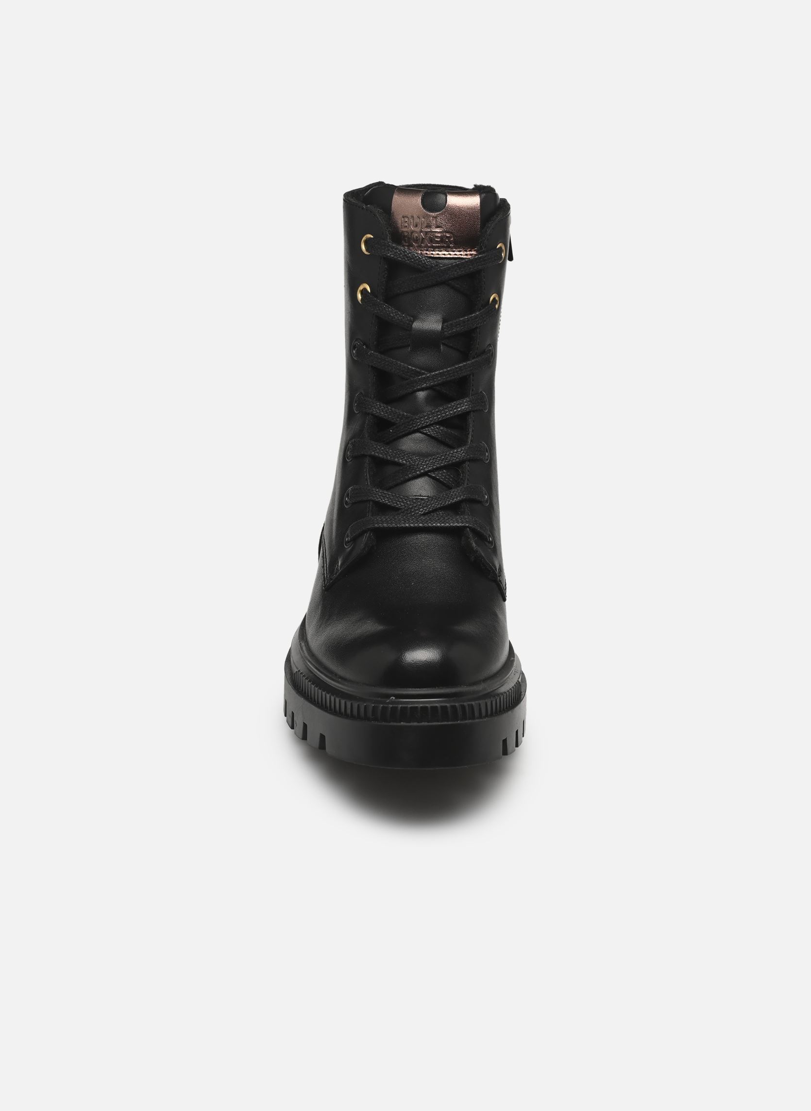 Bottines à lacets Jacinthe femme noir Bullboxer Bottines à lacets Jacinthe femme noir Black - Bronze