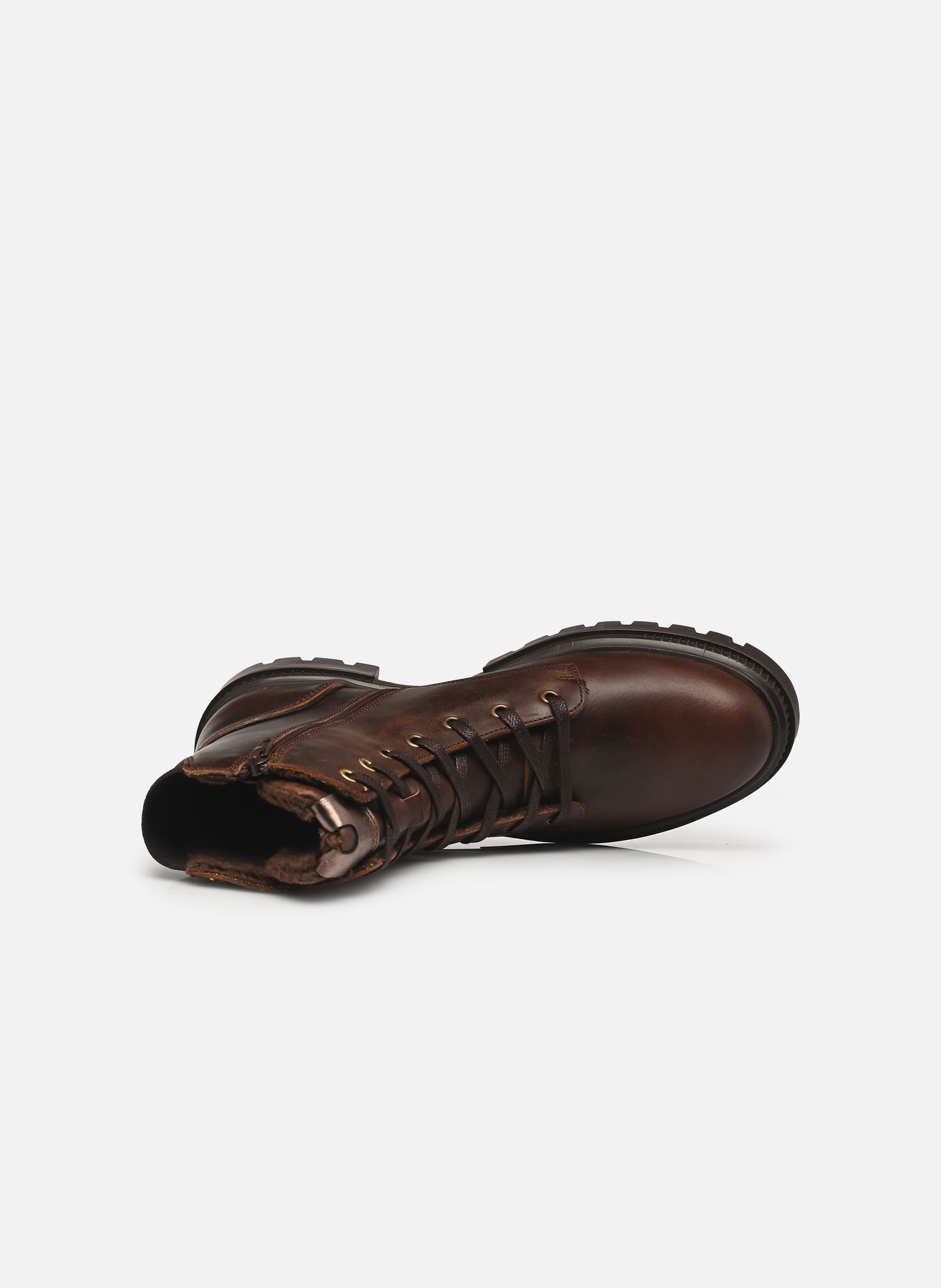 Bottines à lacets Jacinthe femme marron Bullboxer Bottines à lacets Jacinthe femme marron Brown - Bronze